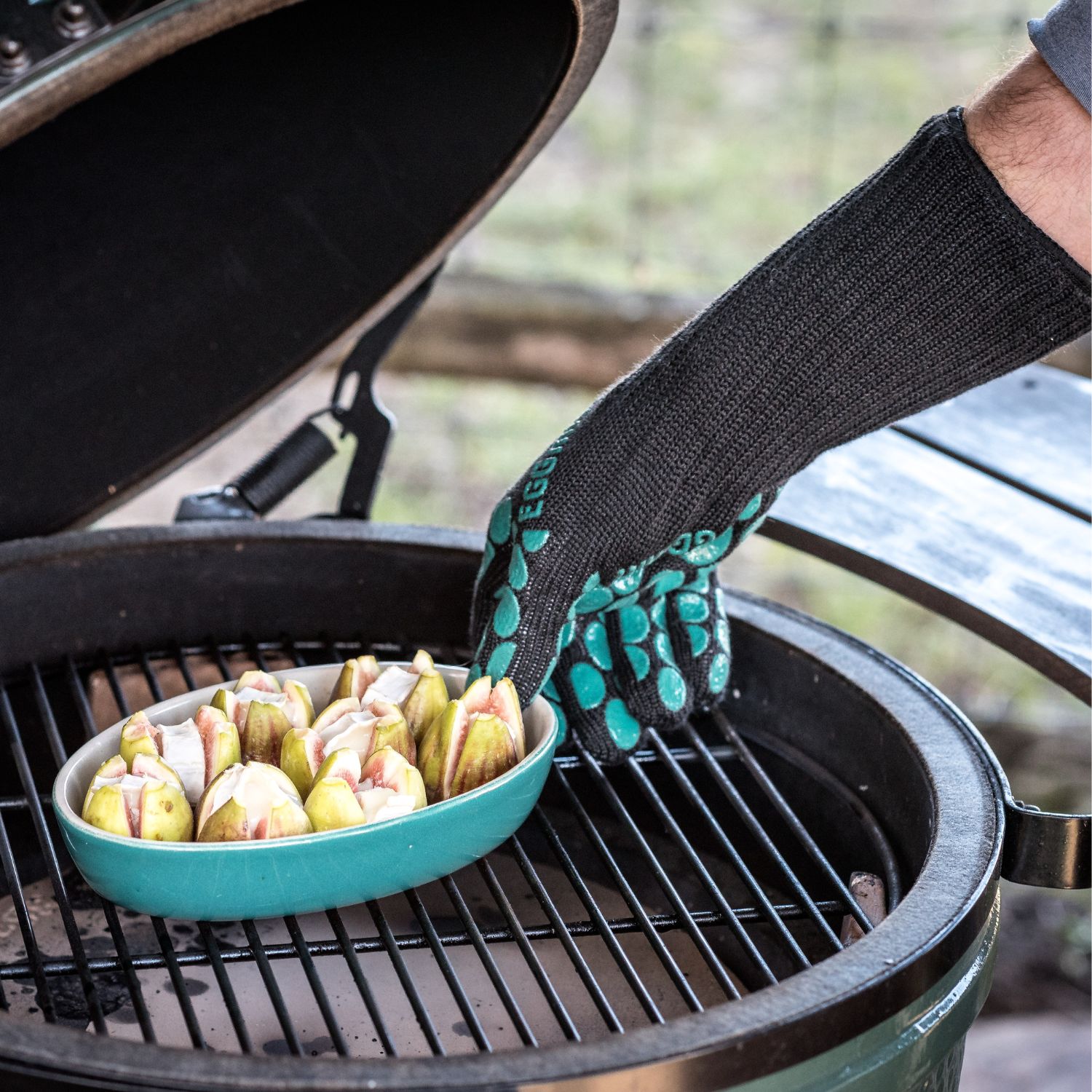 Big Green Egg EGGmitt Grillhandschuh aus Aramid und Silikon