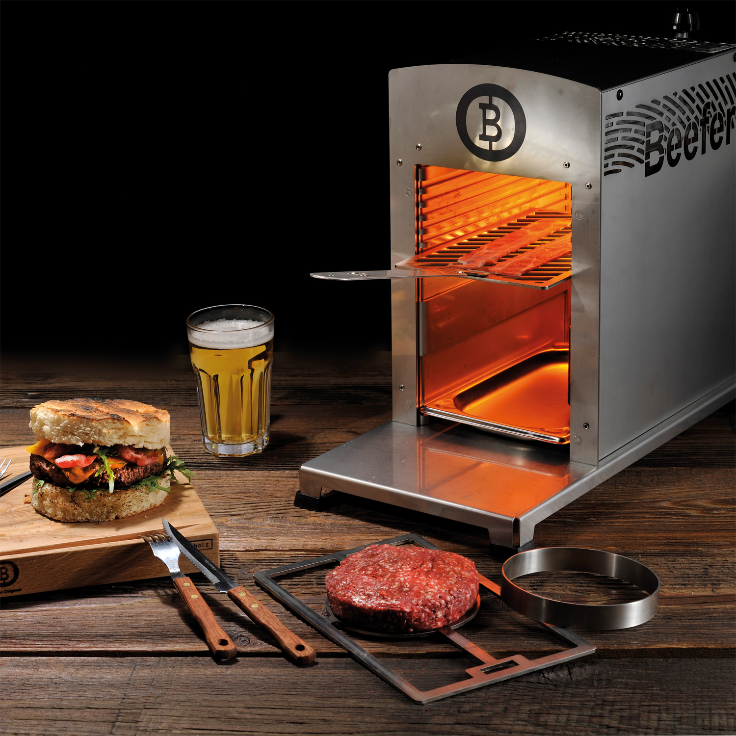 Beefer One Pro Hochtemperatur-Gasgrill mit gewerblicher Zulassung