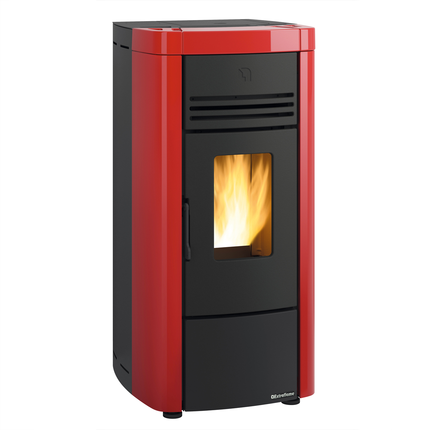 Extraflame Evolution Line Angela EVO Pelletofen Stahl Bordeaux