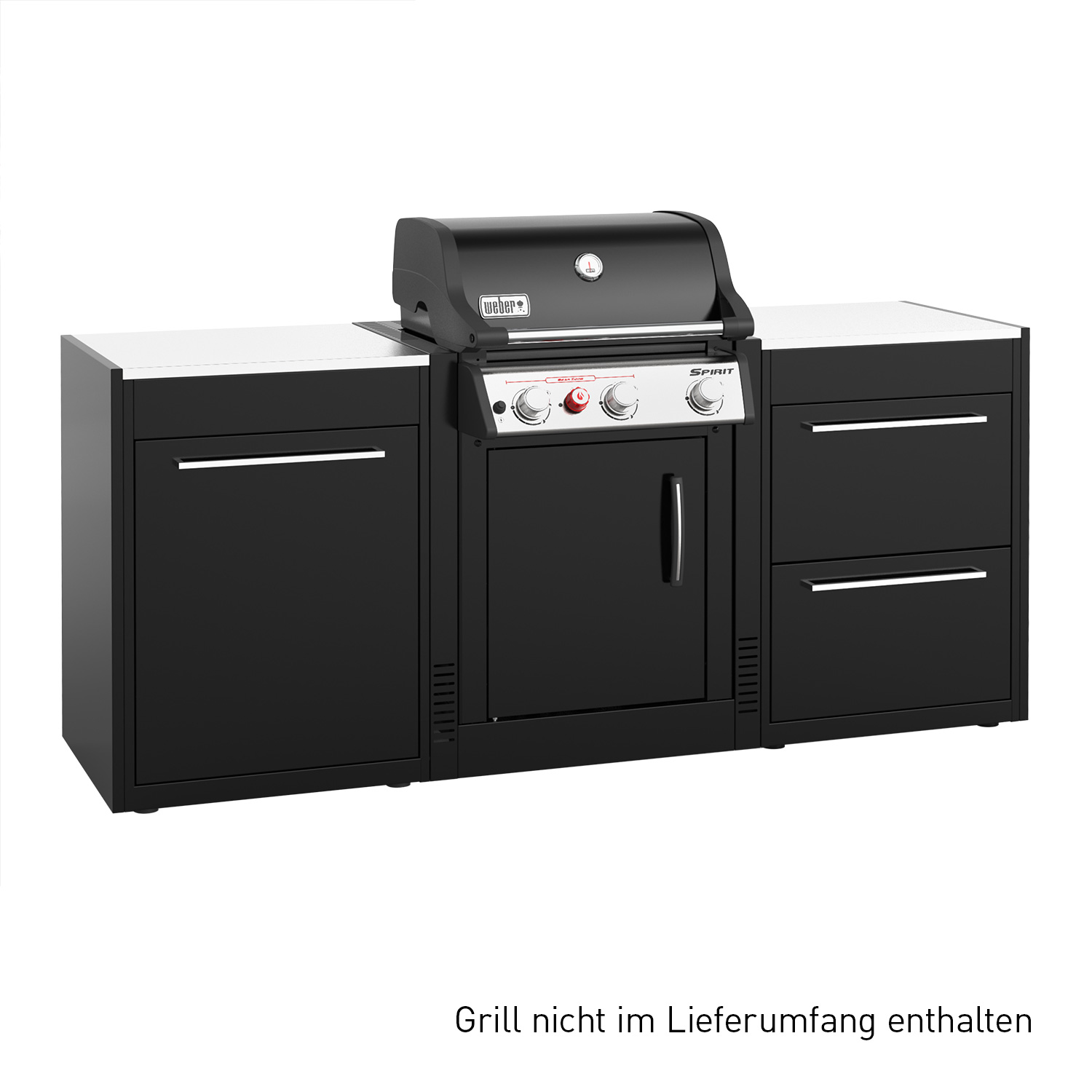 Weber BBQ Kitchen Set 1 für Genesis 3-Brenner ohne Seitenkocher