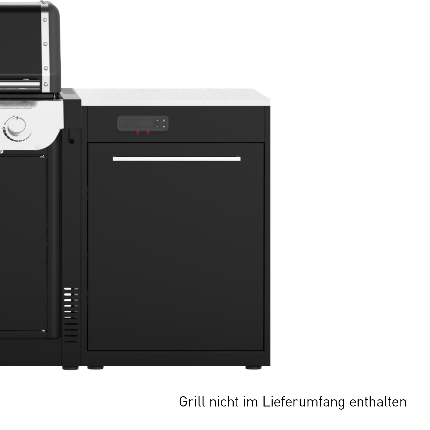 Weber BBQ Kitchen Set 4 für Genesis 3-Brenner mit Seitenkocher & Connect