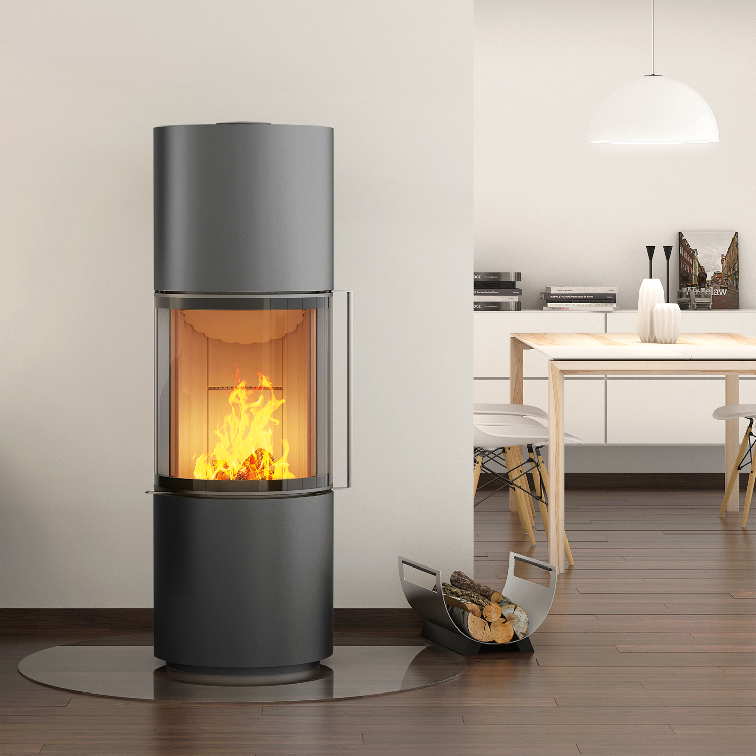 Spartherm Passo S RLU Kaminofen Titan