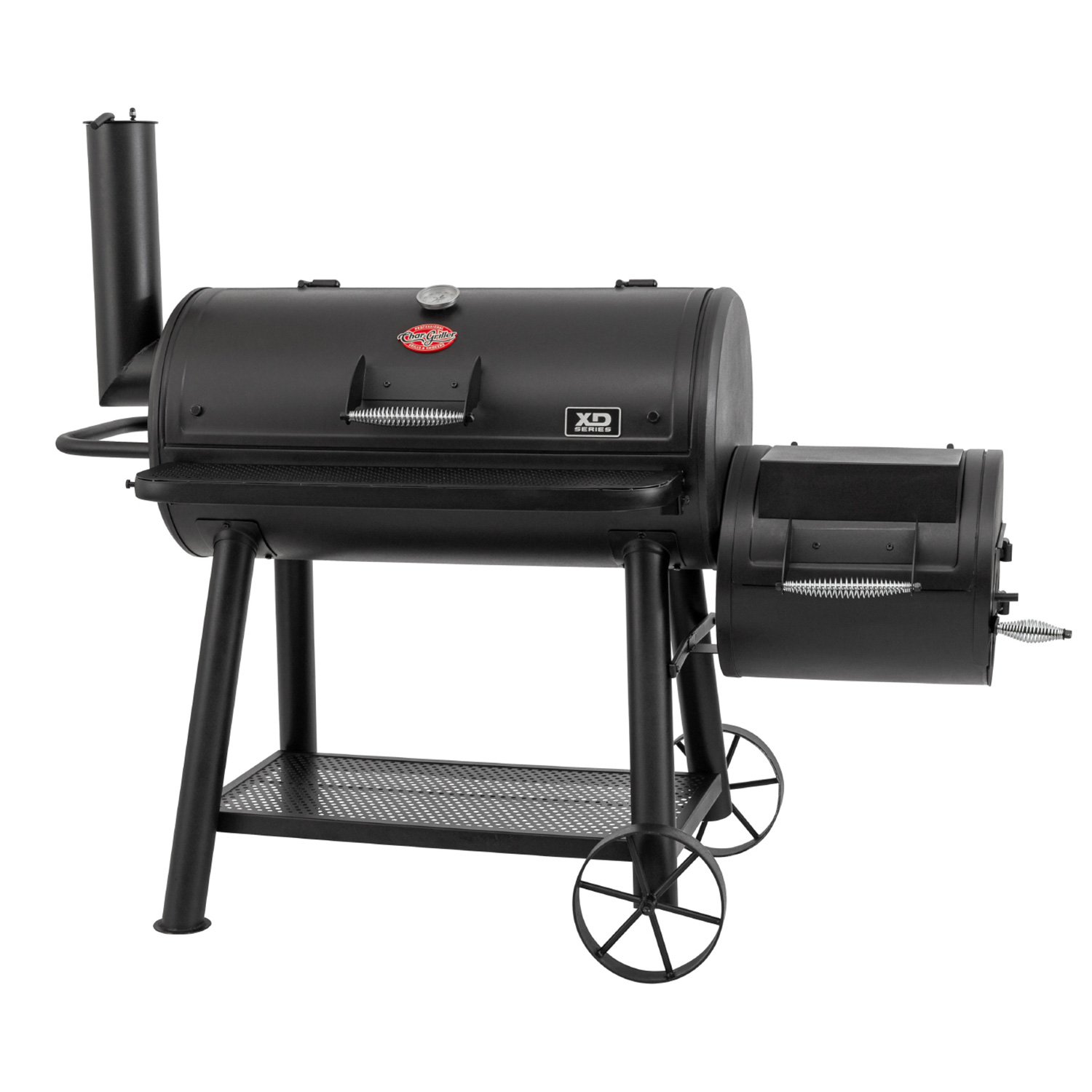 Char-Griller Grand Champ Offset-Smoker und Holzkohlegrill