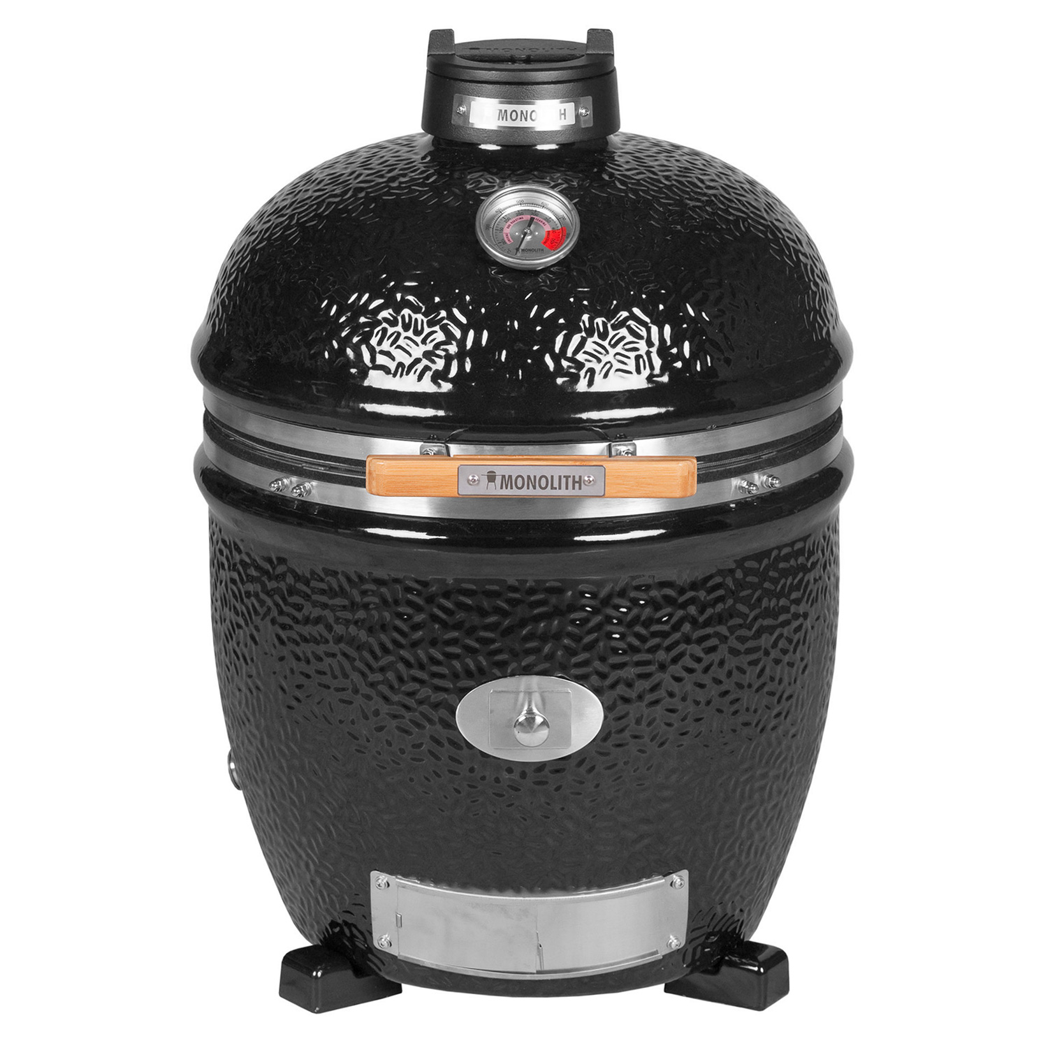 MONOLITH CLASSIC Keramikgrill PRO-Serie 2.0 Schwarz