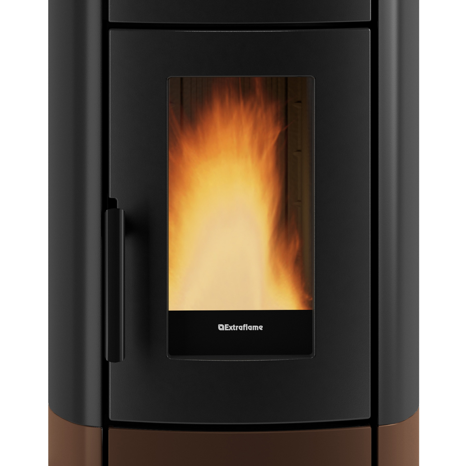 Extraflame Evolution Line Noris Pelletofen Stahl Bronze