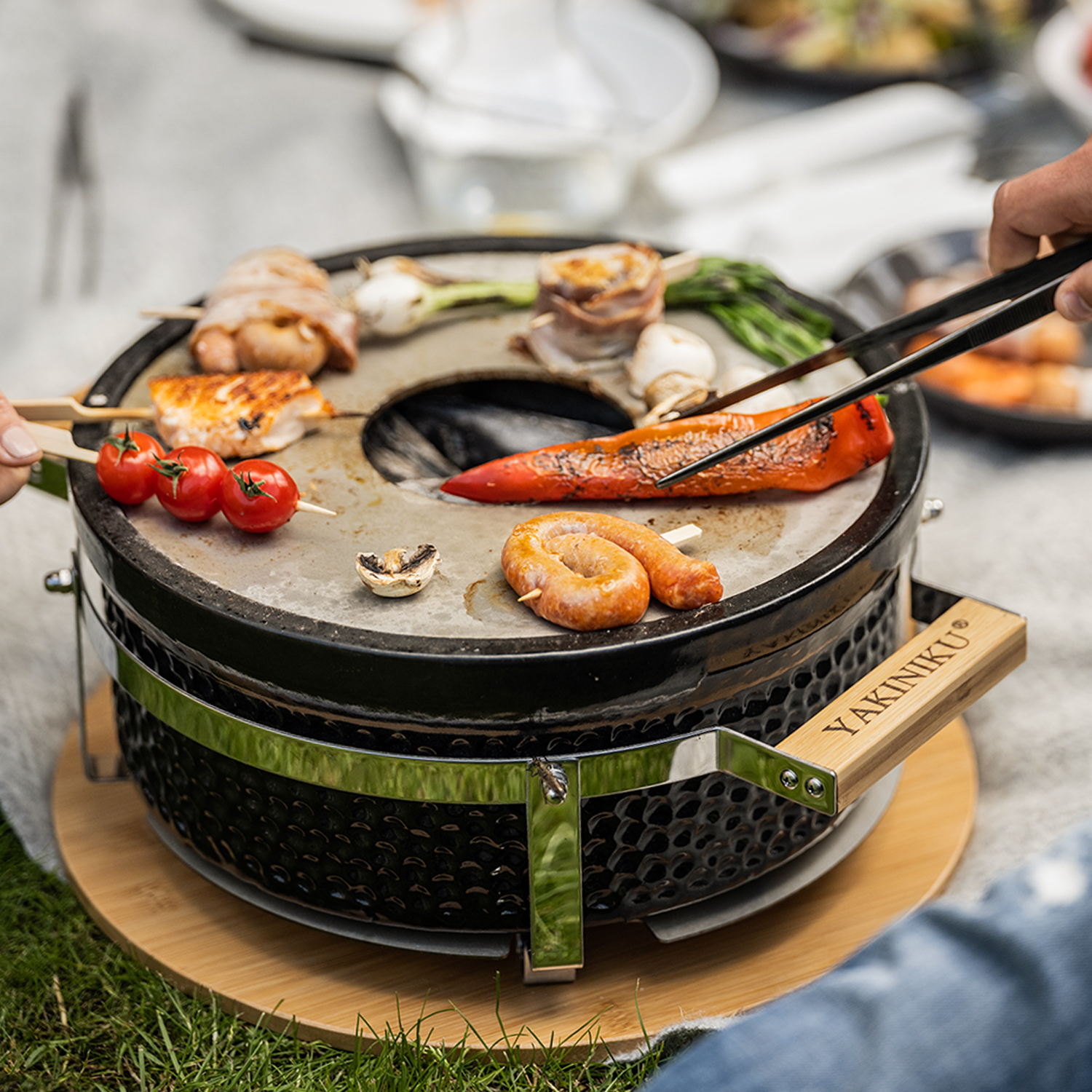 Yakiniku Shichirin Keramik Grill rund Ø 30cm