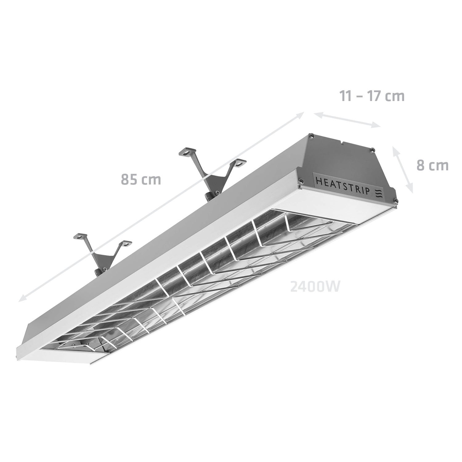 HEATSTRIP Heizstrahler Max Indoor + Outdoor 2400 Watt