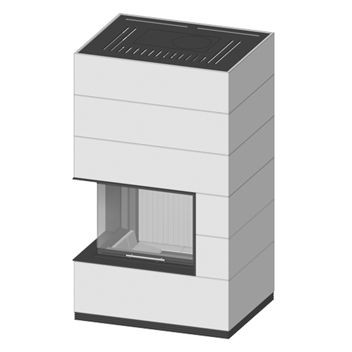 Spartherm Kaminbausatz SIM 1/3 Varia 2Lh-4S Natur