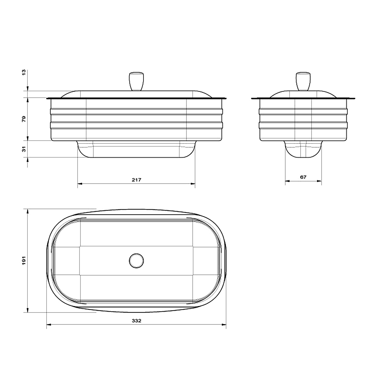 La Nordica Küchenofen Wasserschiff Inox 3,5