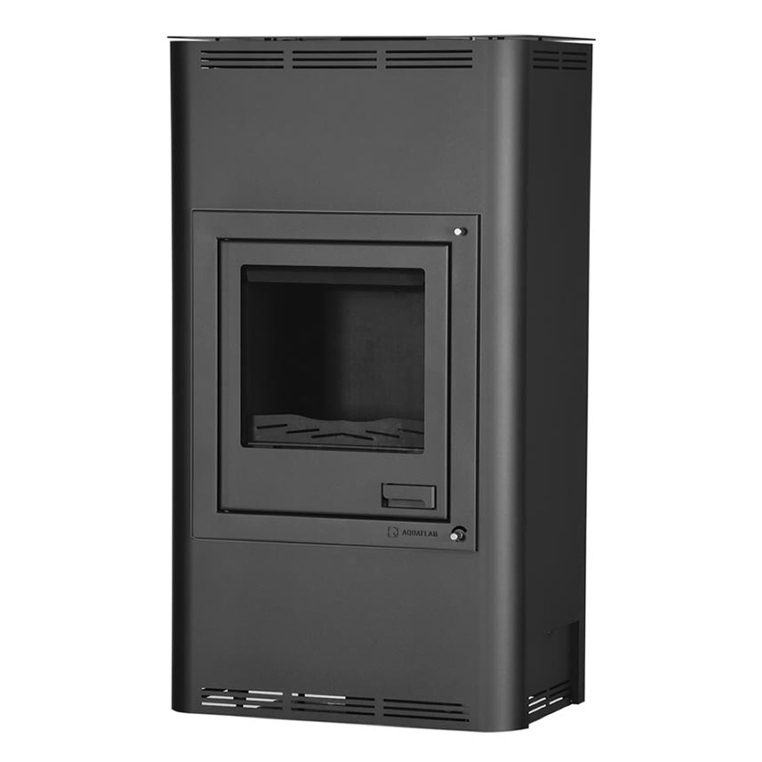 Aquaflam 17 Automatic Wasserführender Kaminofen Black