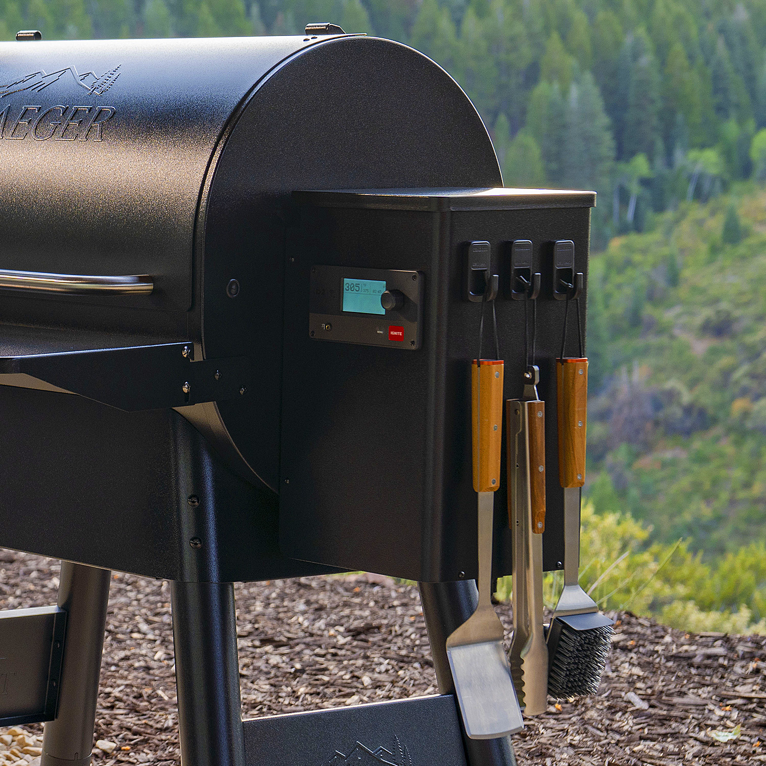 Traeger PRO D2 780 Pellet Grill schwarz