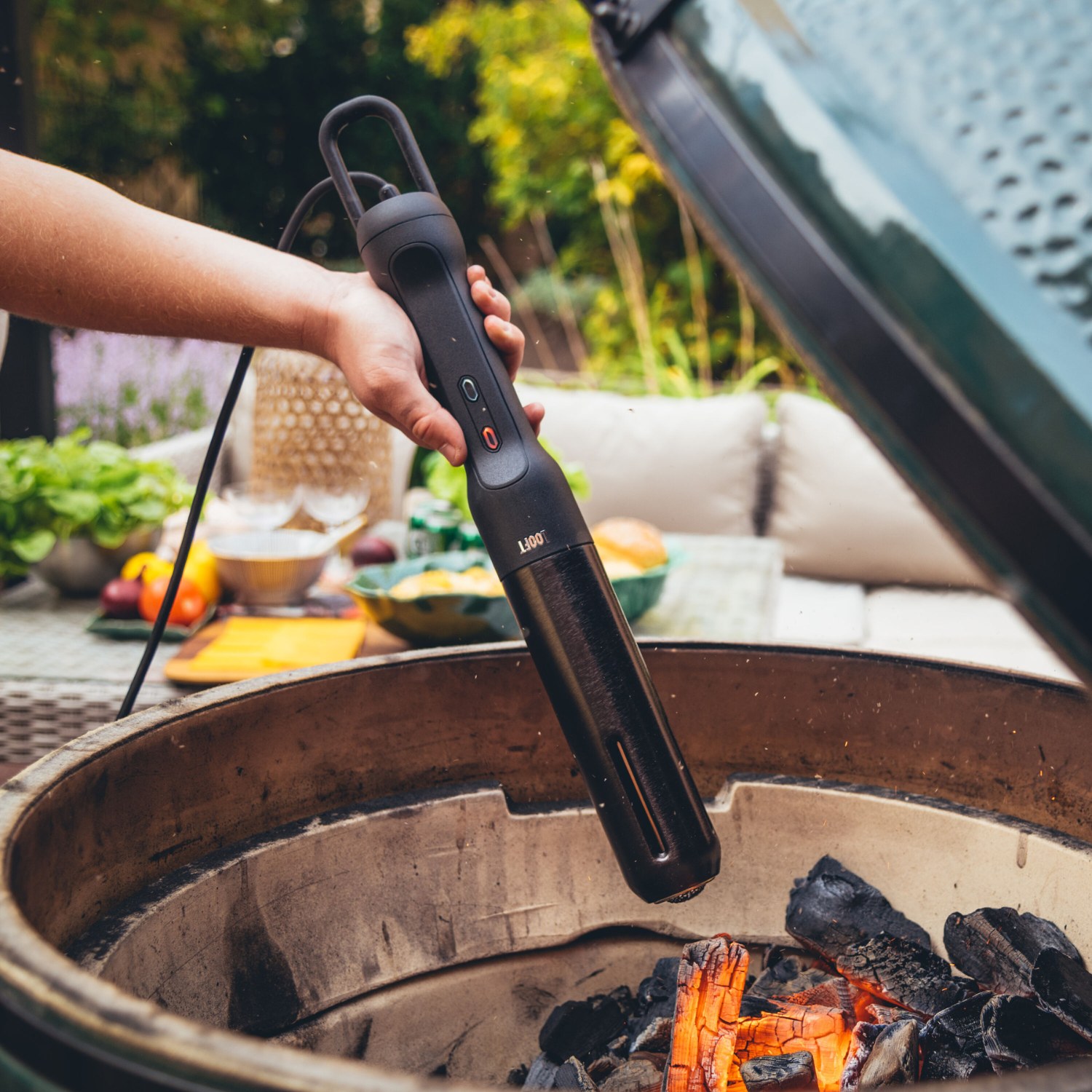 Big Green Egg Looftlighter II Holzkohle-Anzünder