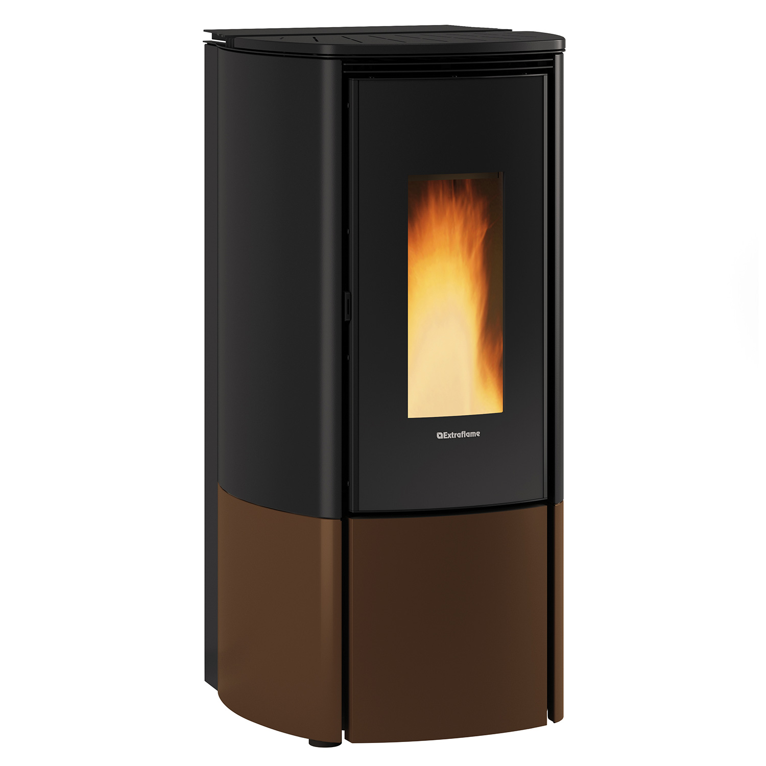 Extraflame Evolution Line Katia 11 Pelletofen Stahl Bronze