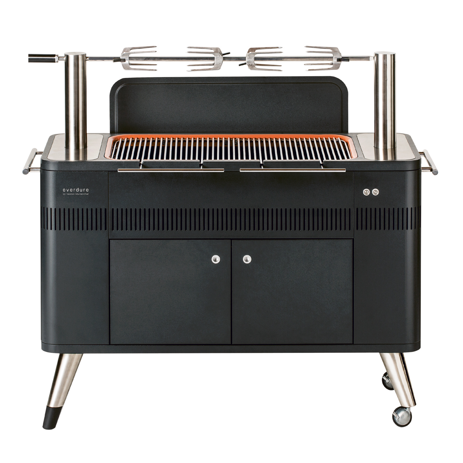 Everdure HUB Holzkohlegrill + Abdeckhaube