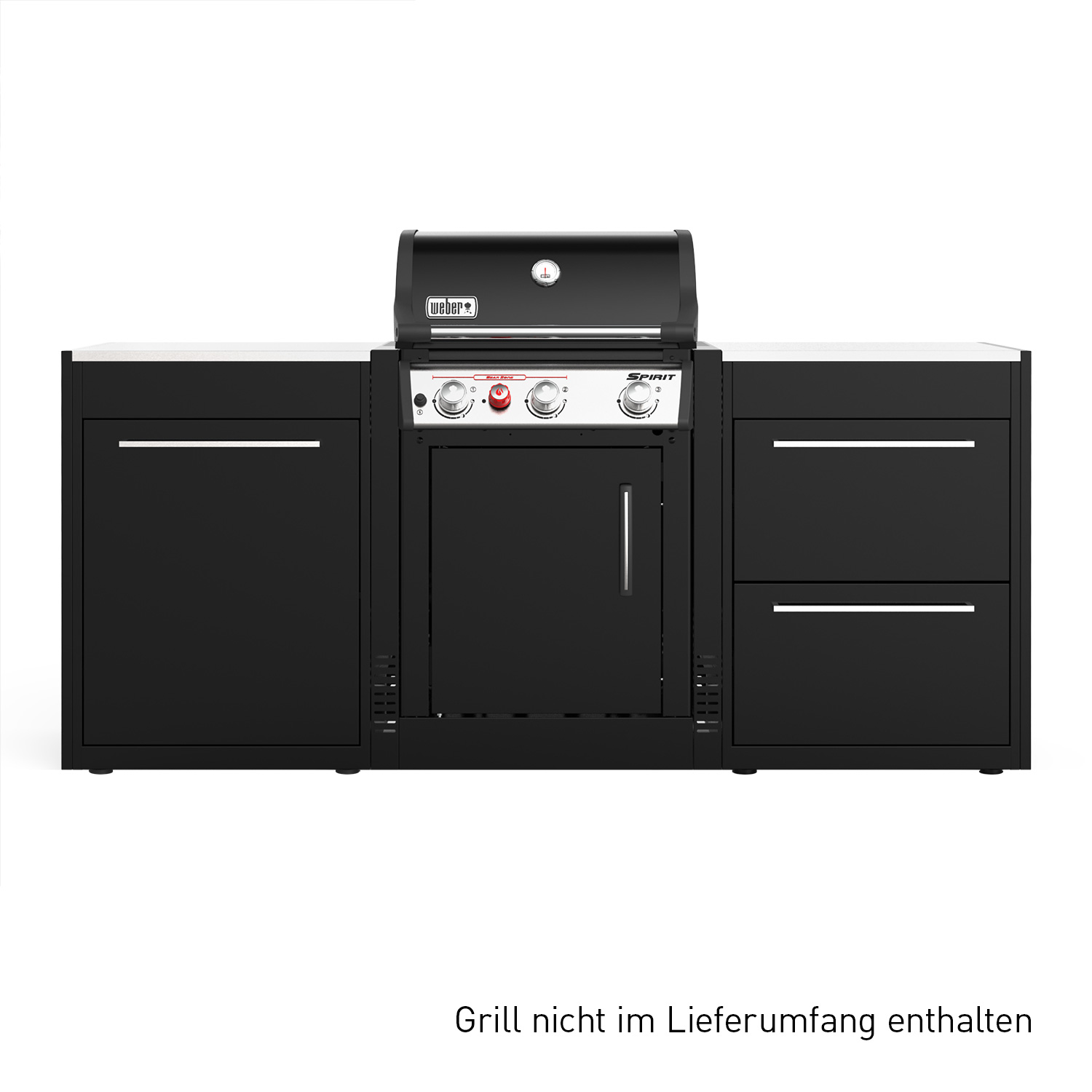 Weber BBQ Kitchen Set 1 für Genesis 3-Brenner ohne Seitenkocher