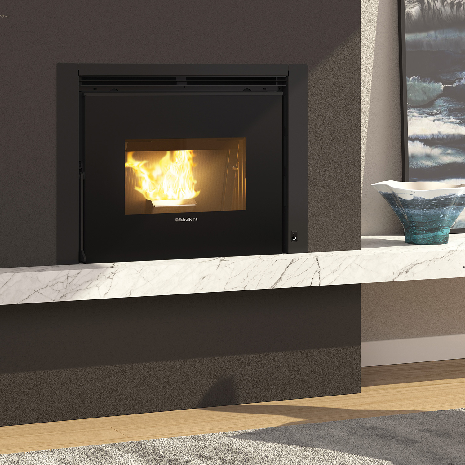 Extraflame Comfort P70 Air Plus Pellet-Kamineinsatz