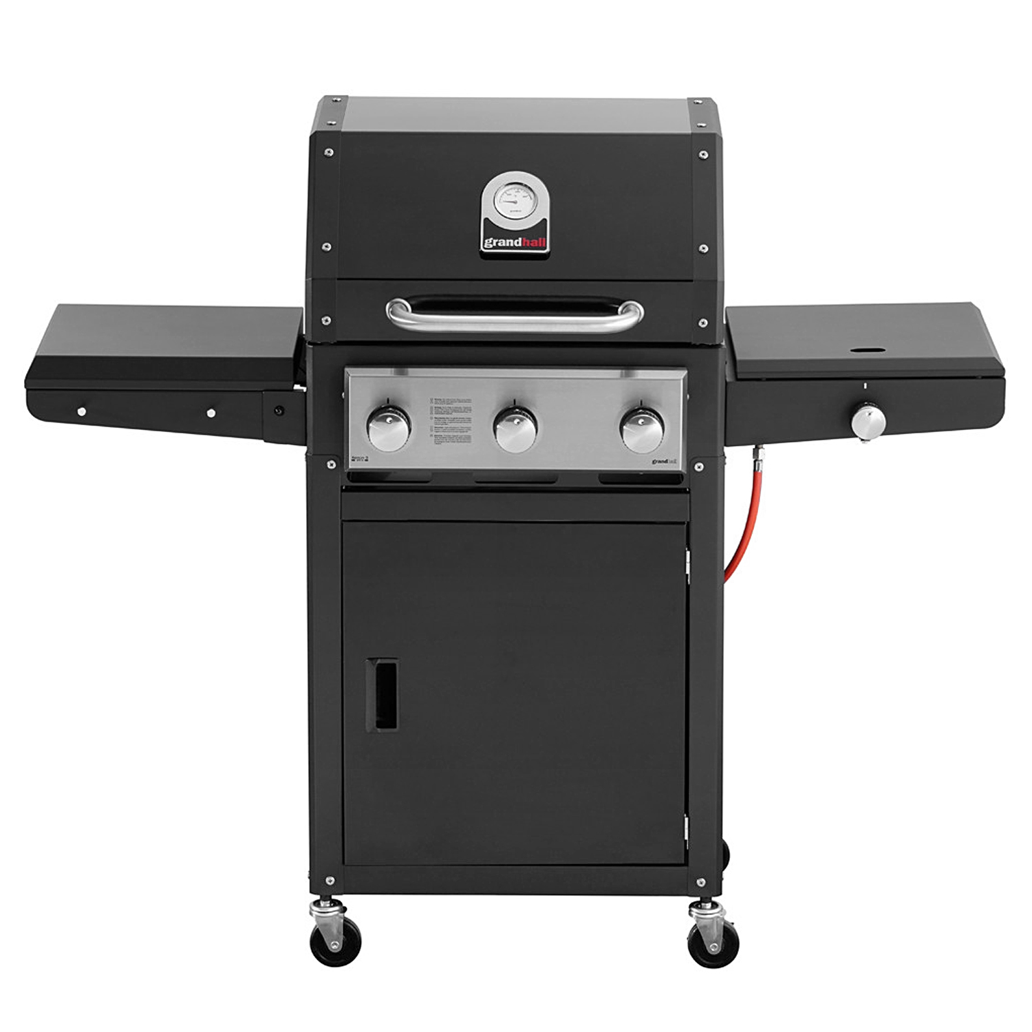 Grandhall Xenon 3 Gasgrill Schwarz