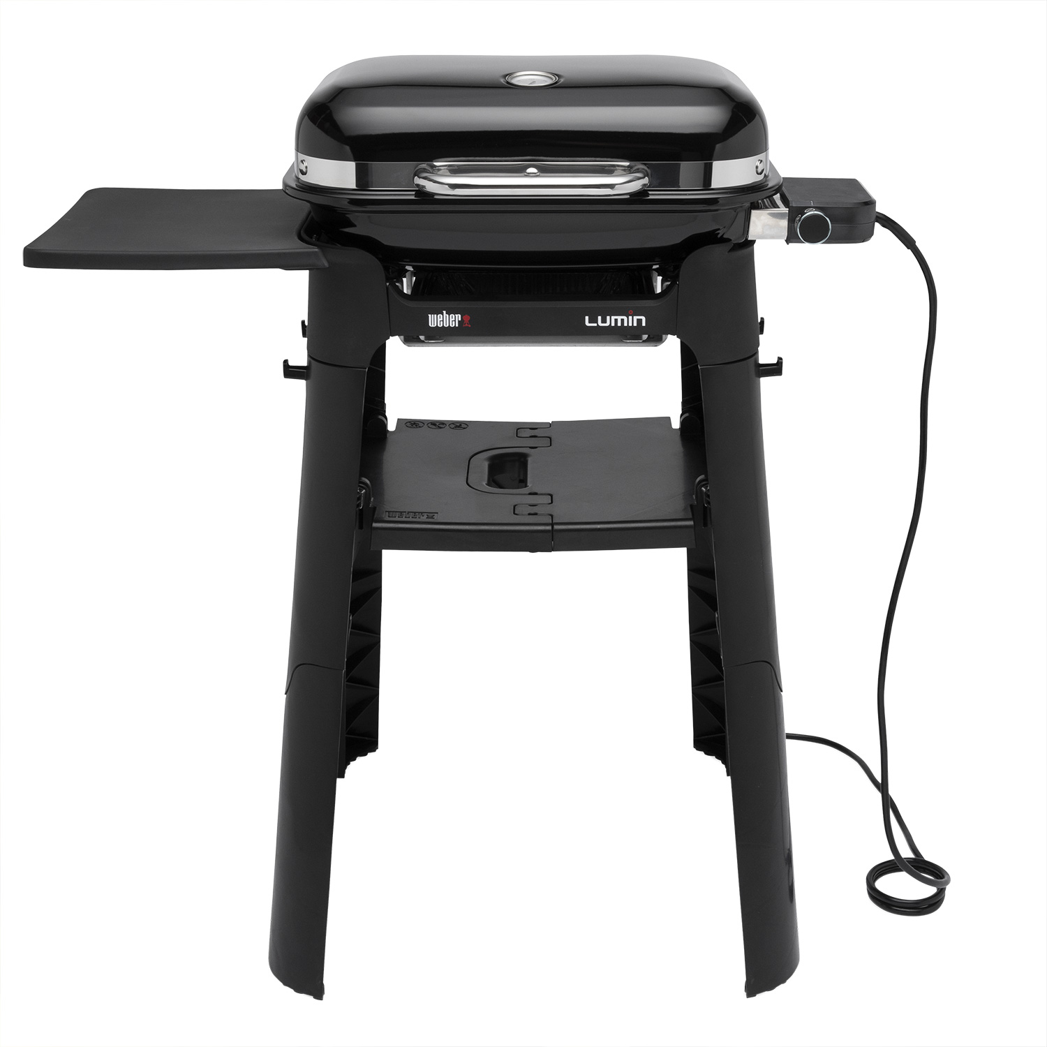 Weber Lumin Compact Stand Elektrogrill Schwarz