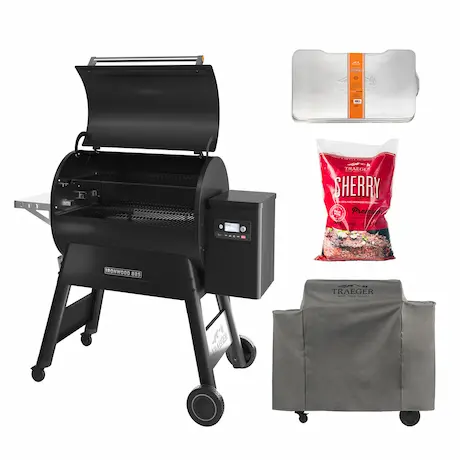 Traeger Ironwood 885 Pellet Grill Set