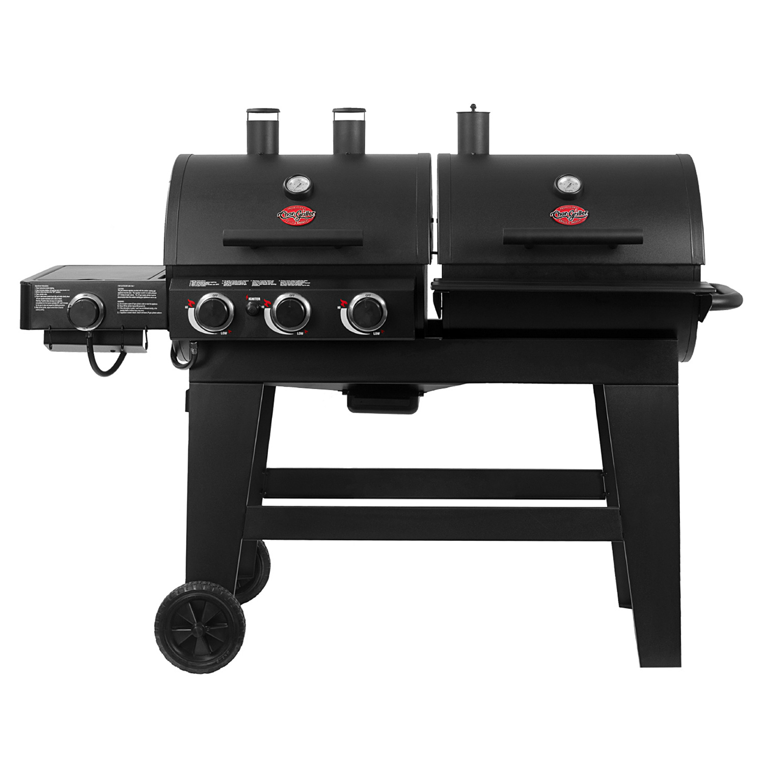 Char-Griller Double Play Gas- und Holzkohlegrill