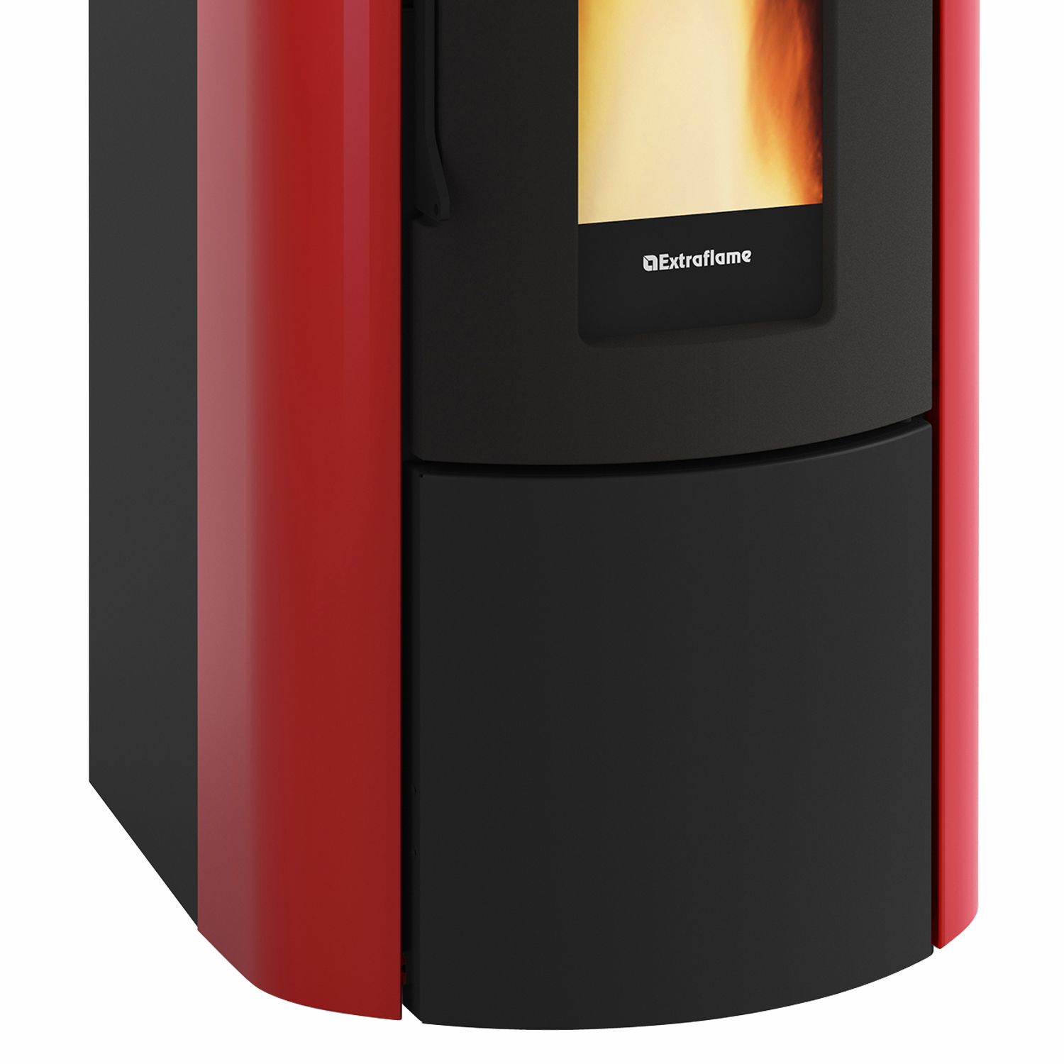 Extraflame Costanza Idro wasserführender Pelletofen bordeaux