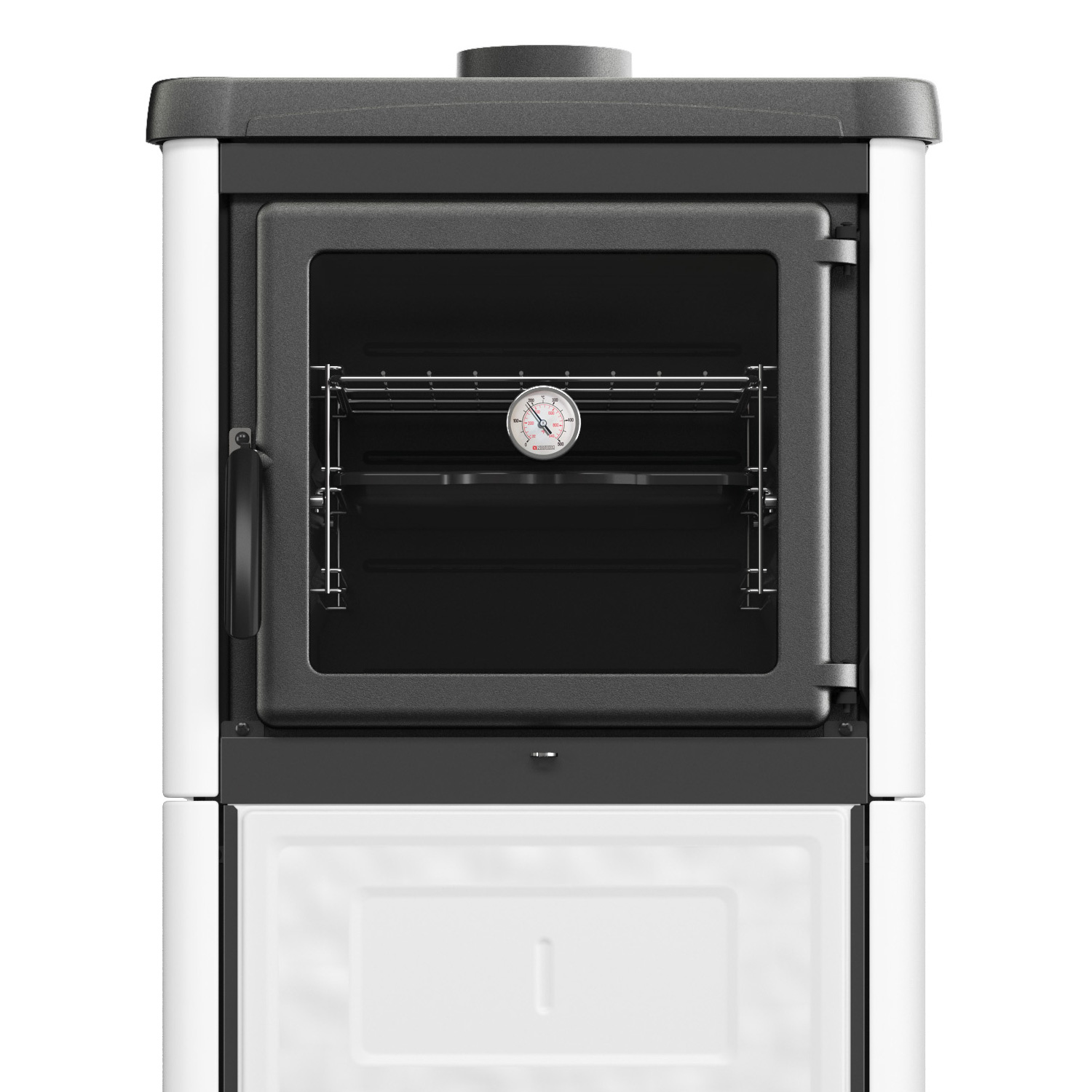 La Nordica Prestige Line Nova Forno Kaminofen Mattweiß