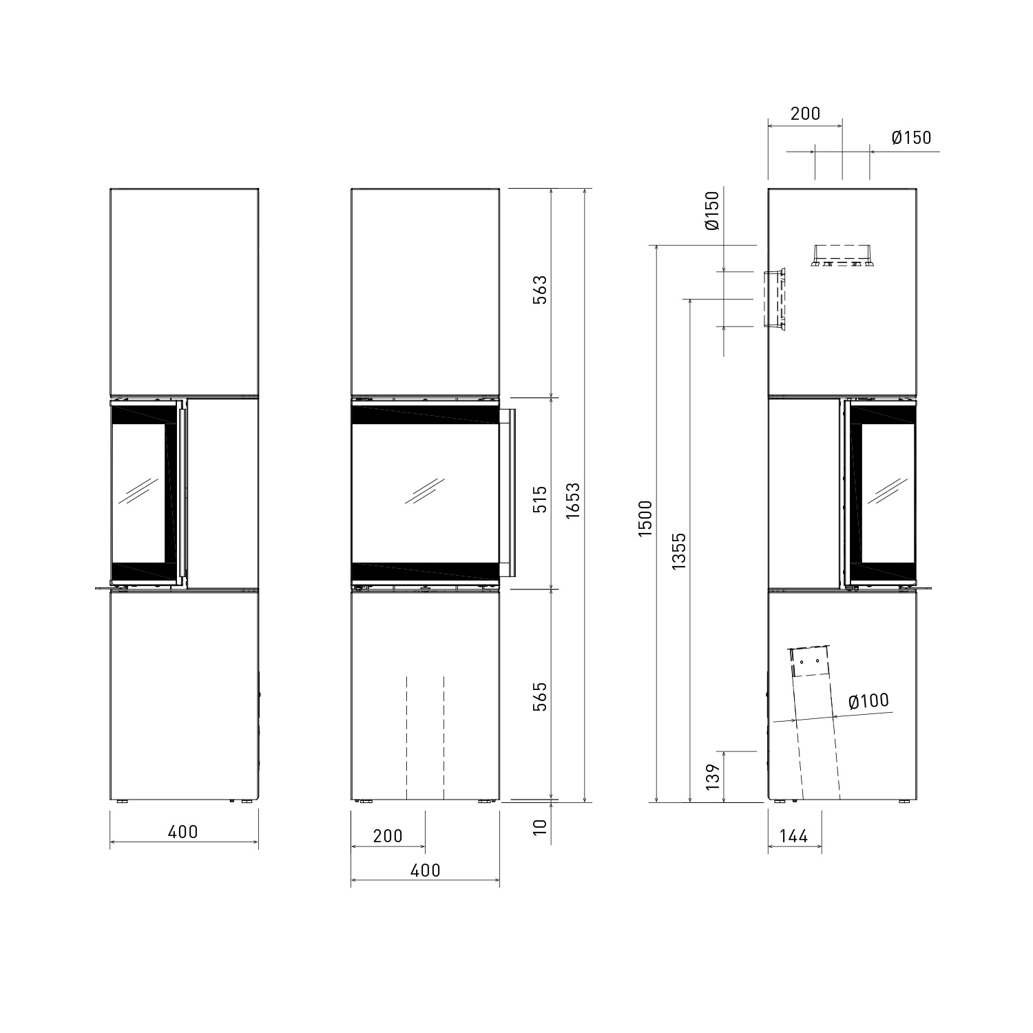 Spartherm Trico L Kaminofen Titan