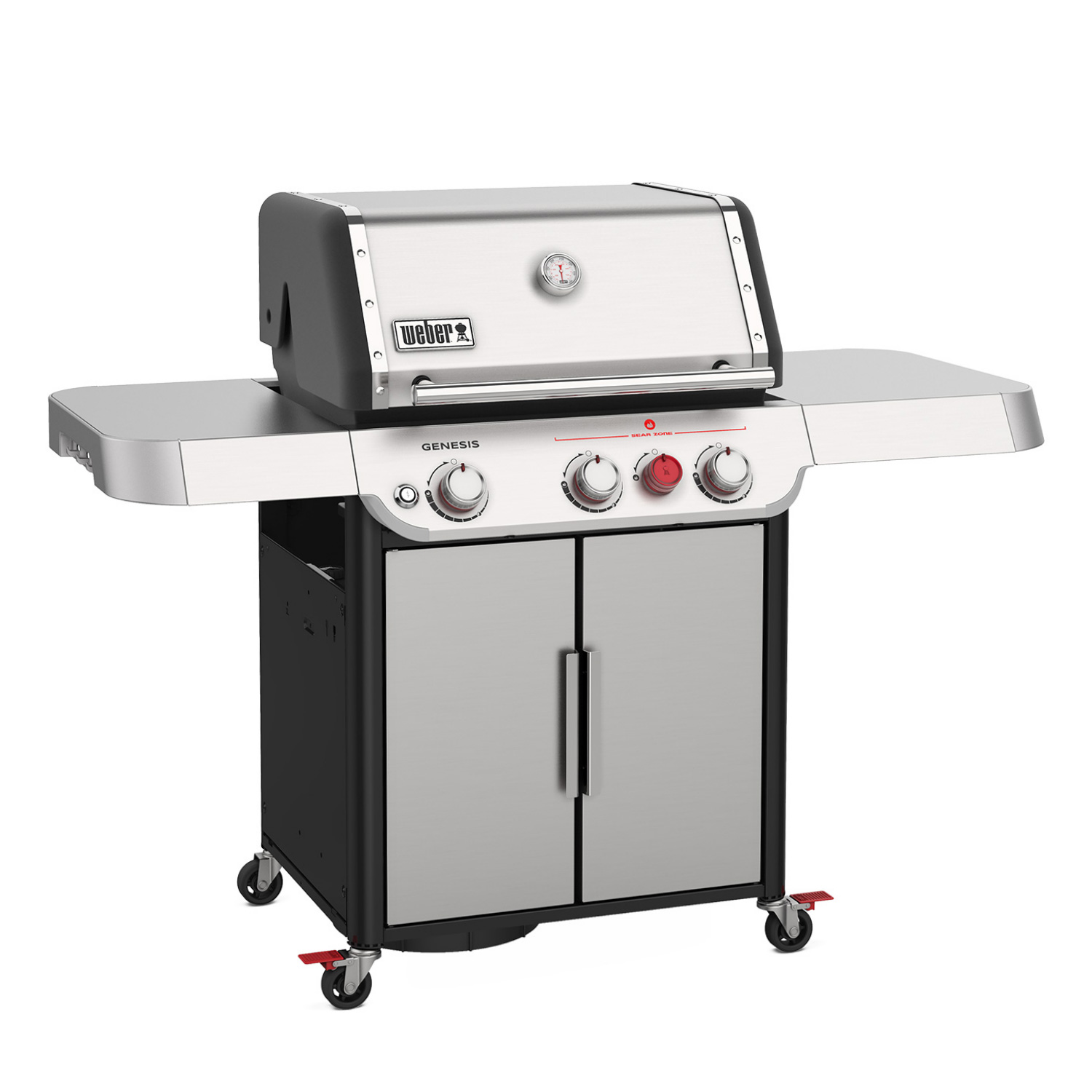 Weber Genesis S-325S Gas-Grillstation Edelstahl