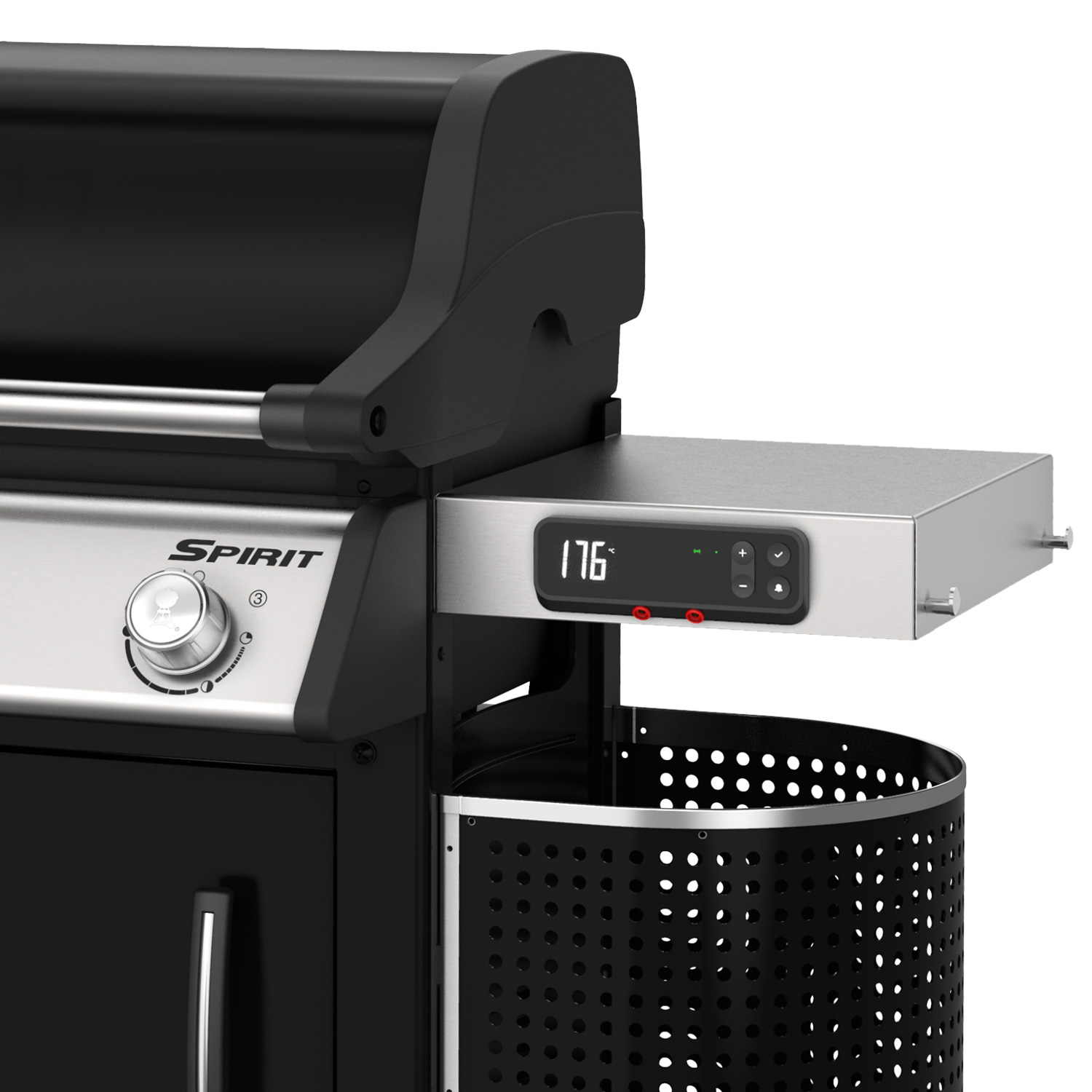 Weber Spirit EPX-335 GBS Smart Gas-Grillstation Schwarz