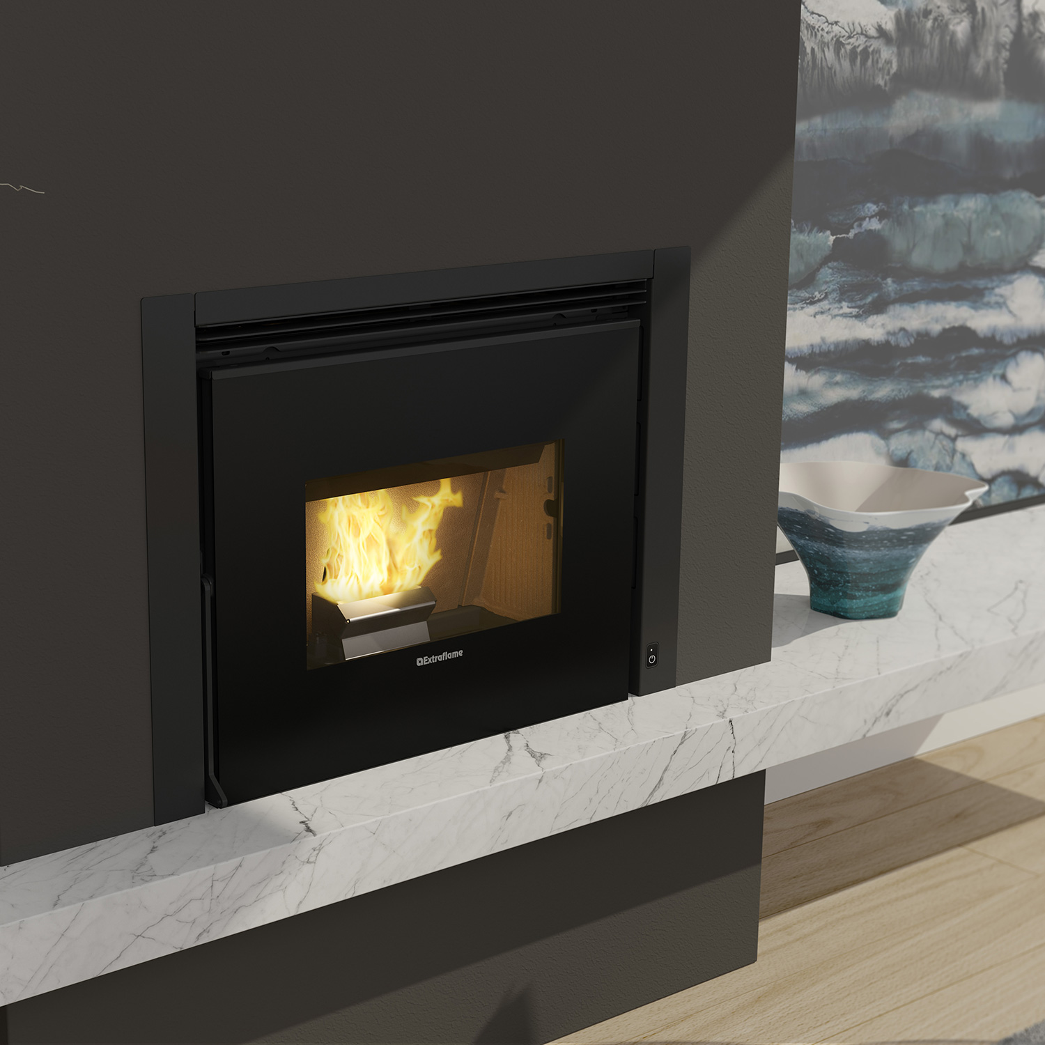 Extraflame Comfort P70 Air Plus Pellet-Kamineinsatz