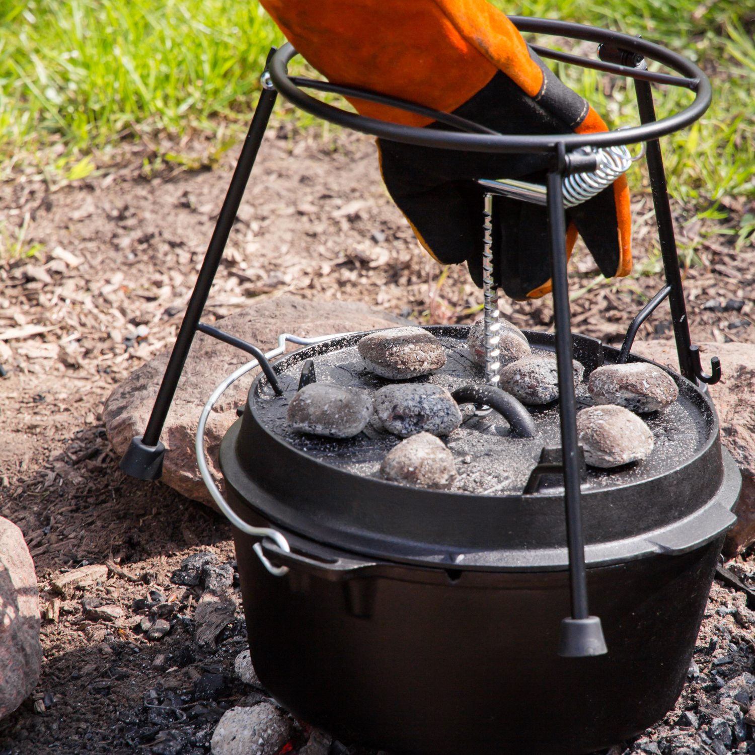 Petromax Deckelhalter pro-ft für Feuertöpfe