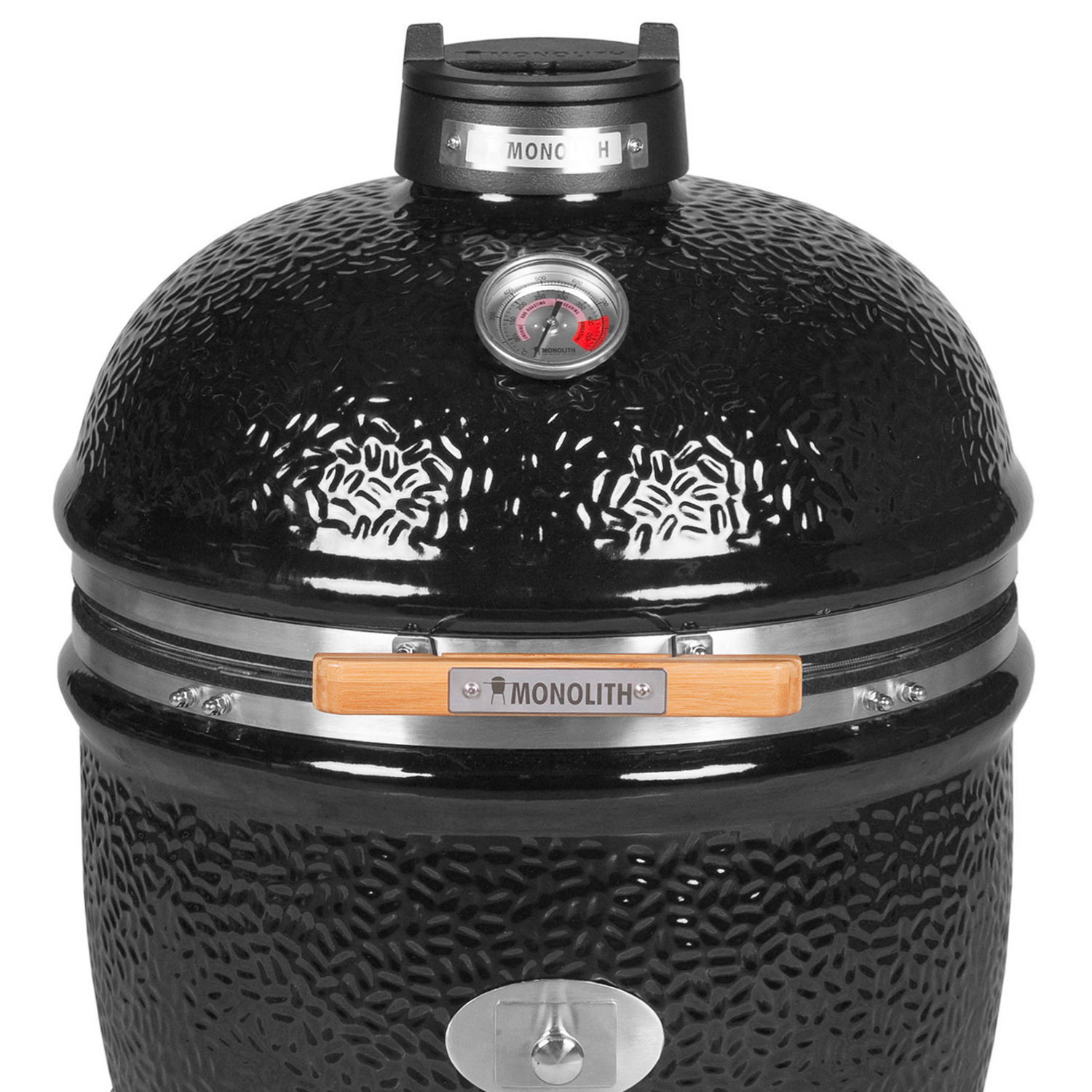 MONOLITH CLASSIC Keramikgrill PRO-Serie 2.0 Schwarz