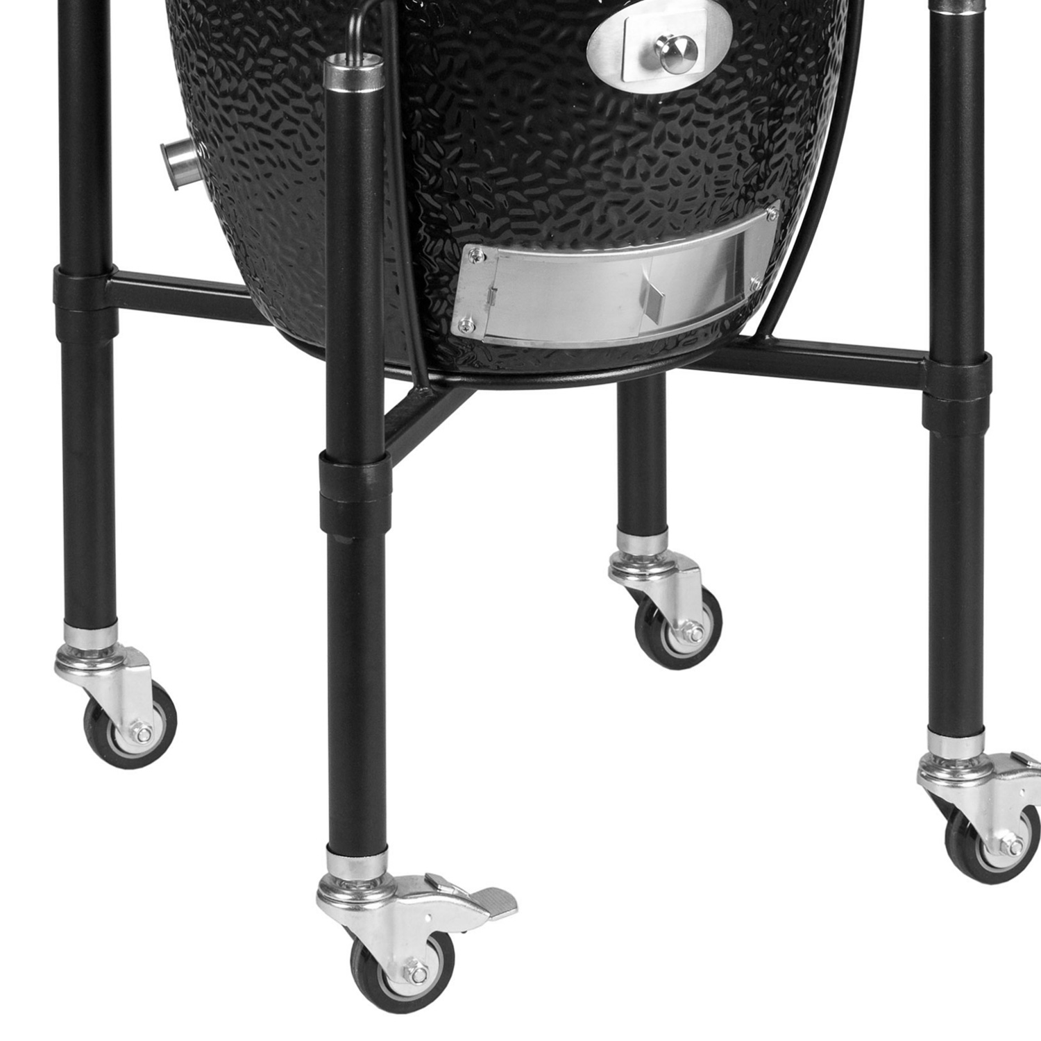 MONOLITH CLASSIC Keramikgrill PRO-Serie 2.0 Schwarz inkl. Gestell und Zubehör