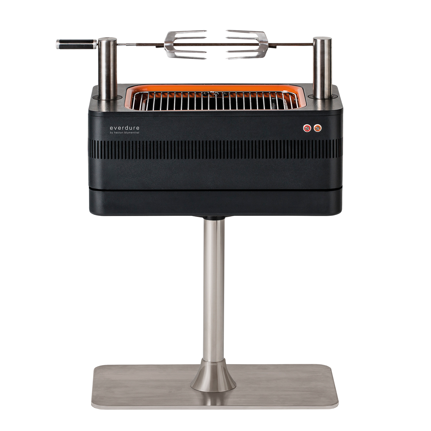 Everdure FUSION Holzkohlegrill + Abdeckhaube + Bambustischplatte