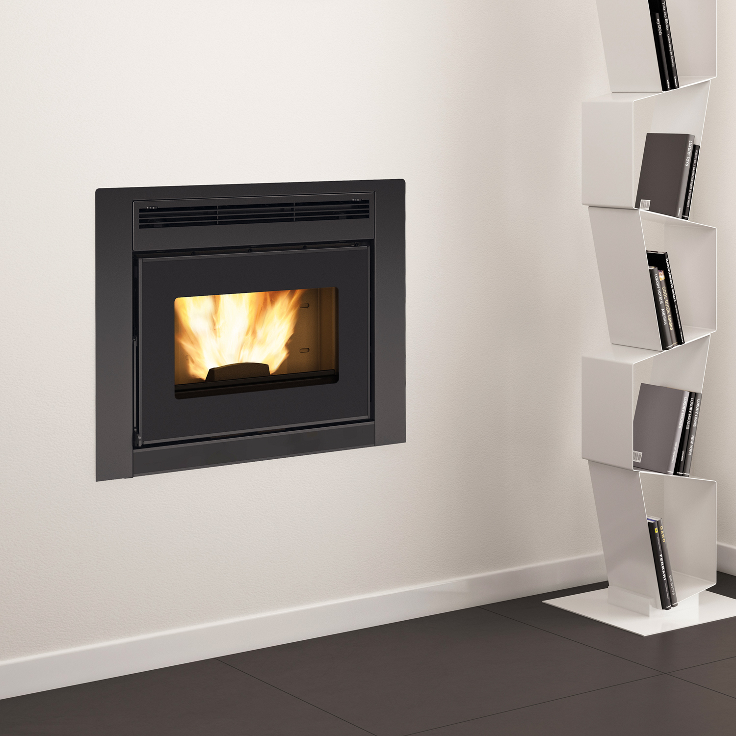 Extraflame Comfort Idro L80 Wasserführender Pellet-Kamineinsatz