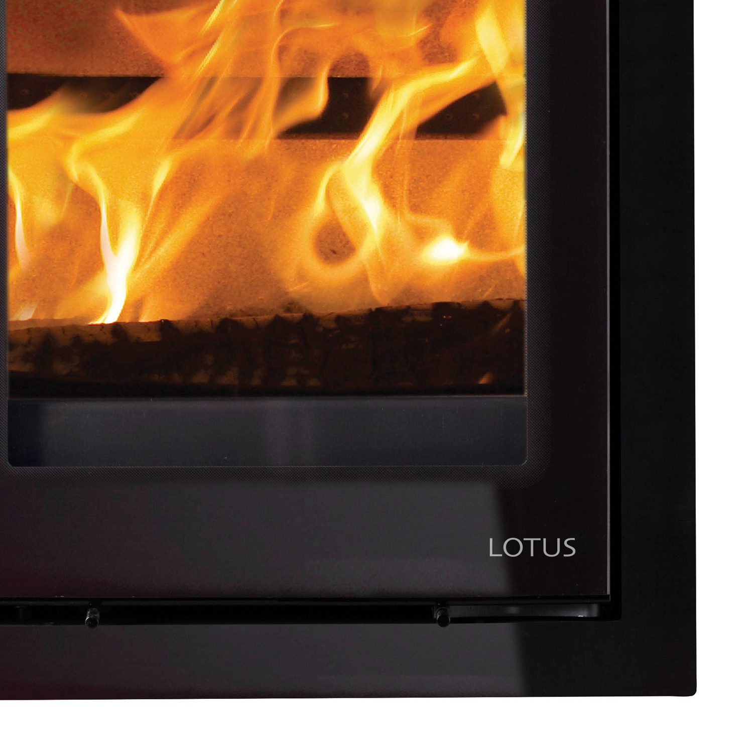 Lotus H700 Kamineinsatz Black Magic / Scharniere links