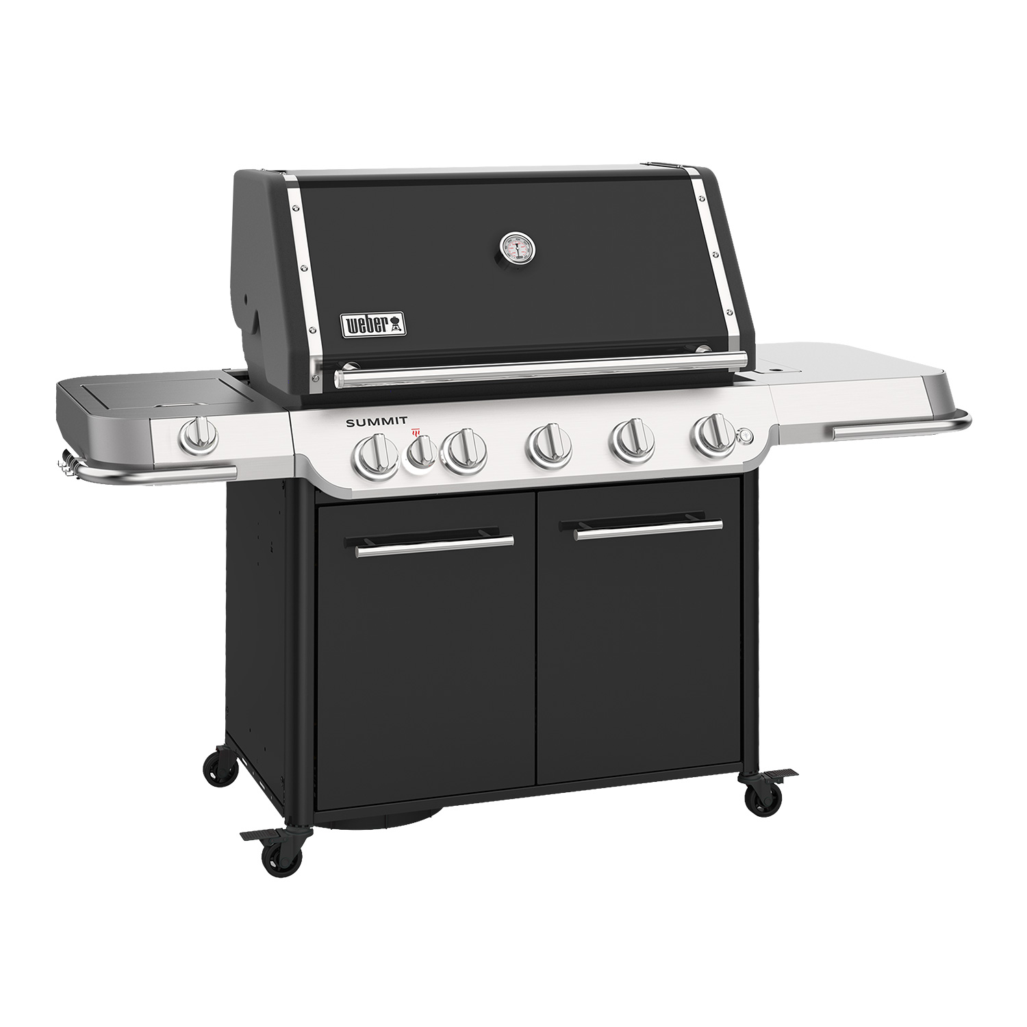 Weber Summit FS38 E Gas-Grillstation Schwarz