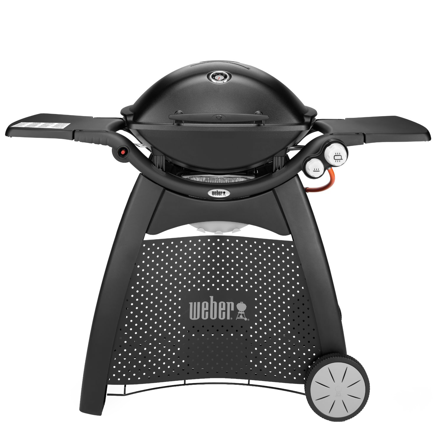 Weber Q 3000 Gasgrill mit Rollwagen Schwarz