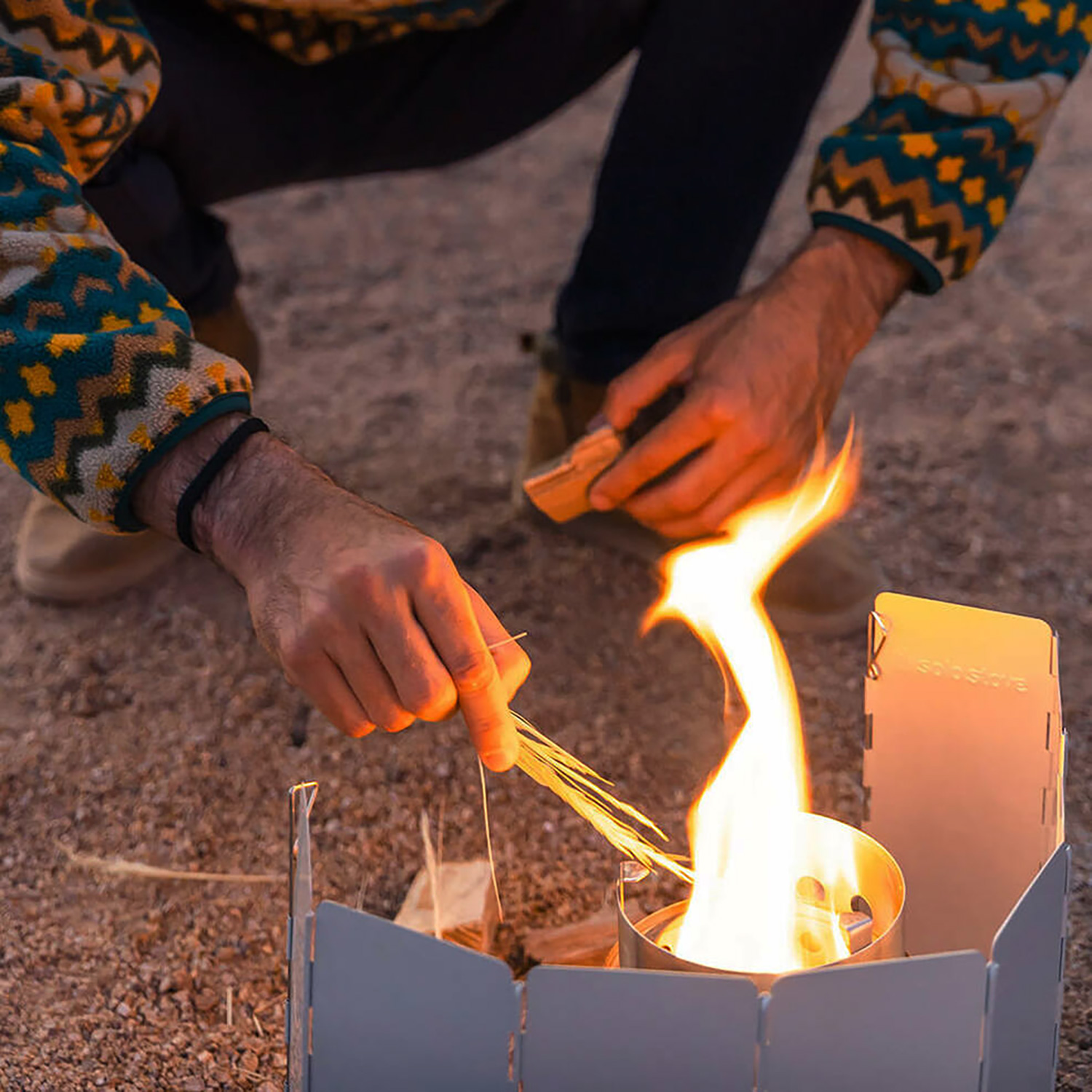 Solo Stove Windschutz für Campingkocher