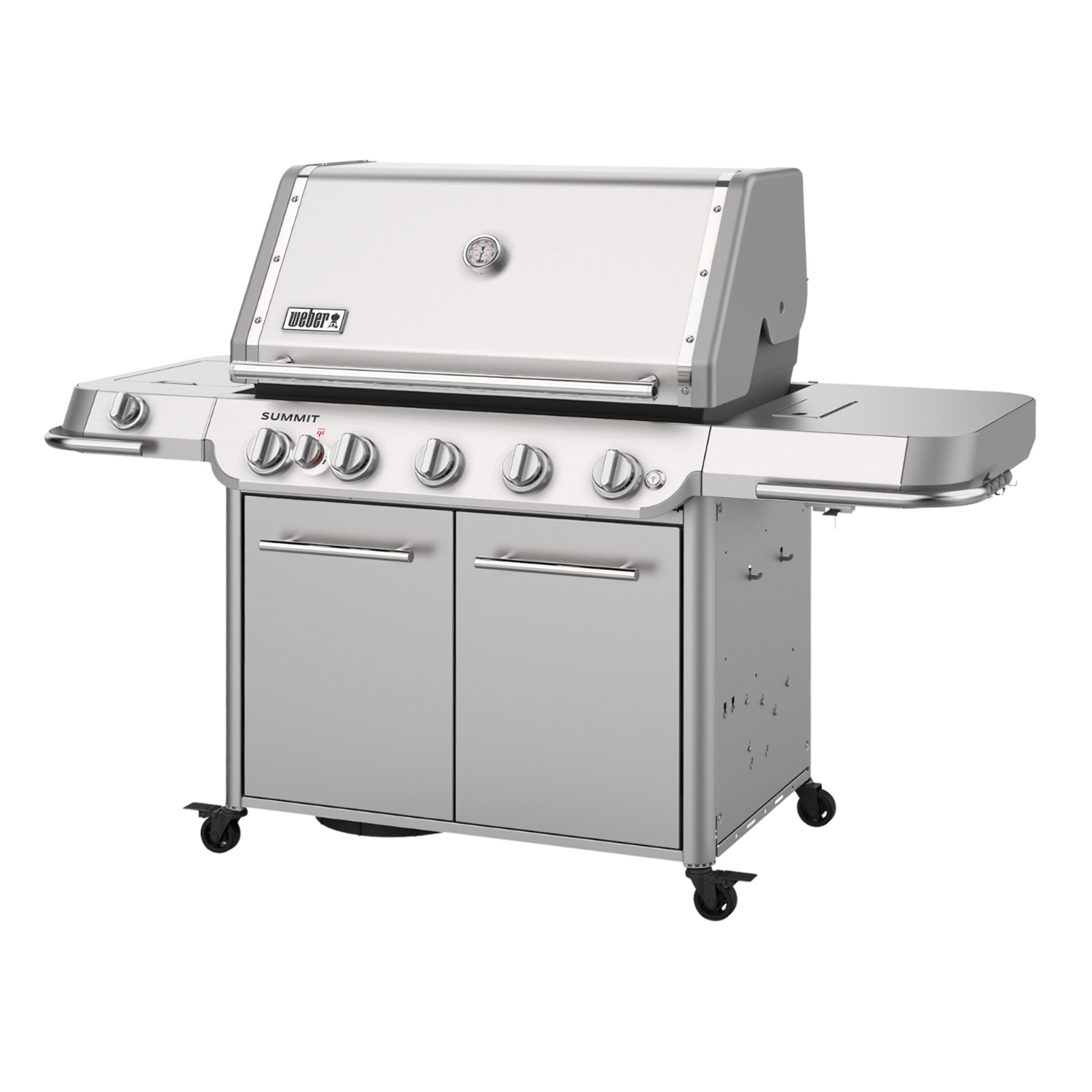 Weber Summit FS38 S Gas-Grillstation Edelstahl