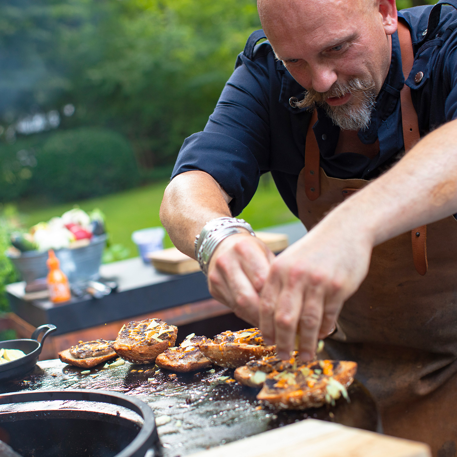 OFYR Foodsaver Stahlring für 100-er Grill & Feuerstelle