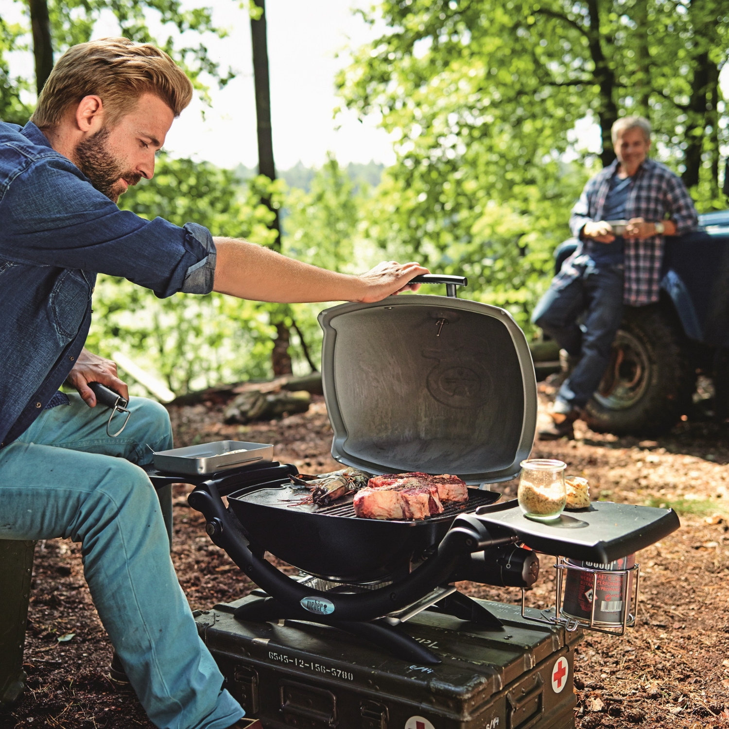 Weber Q 1200 Gas-Tischgrill