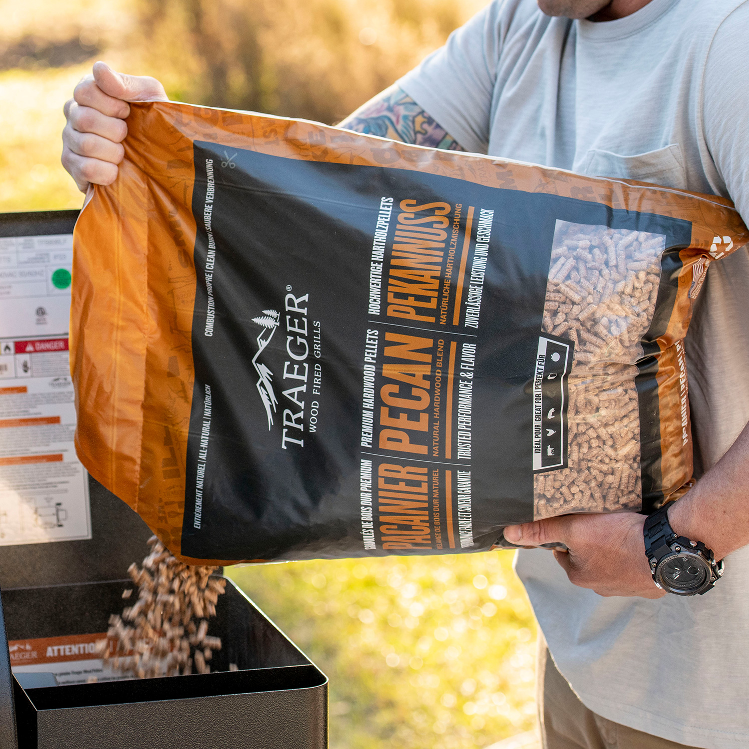 Traeger Smokey Pellets Pecan 9 kg