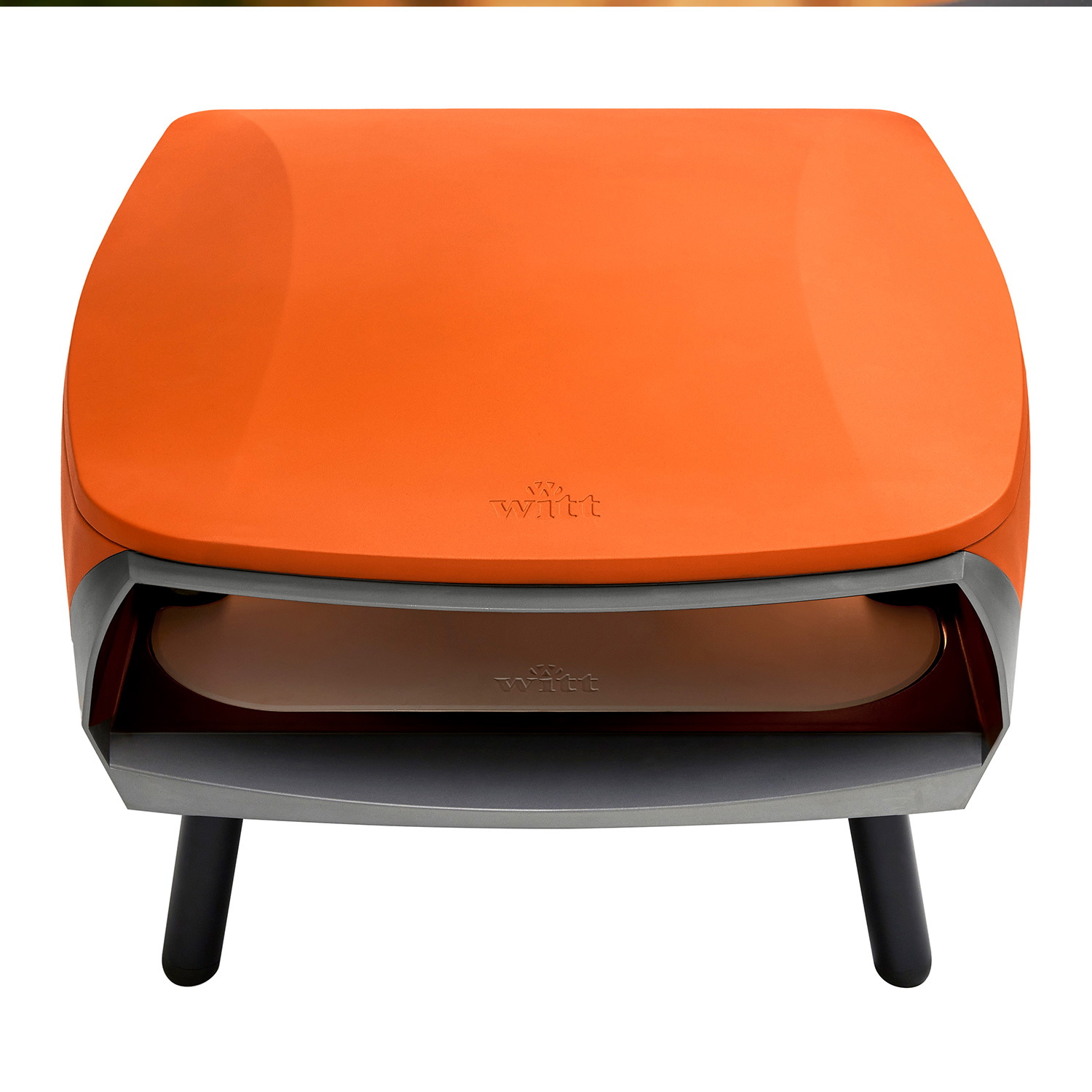 Witt Etna Fermo Gas-Pizzaofen 1 Brenner Orange