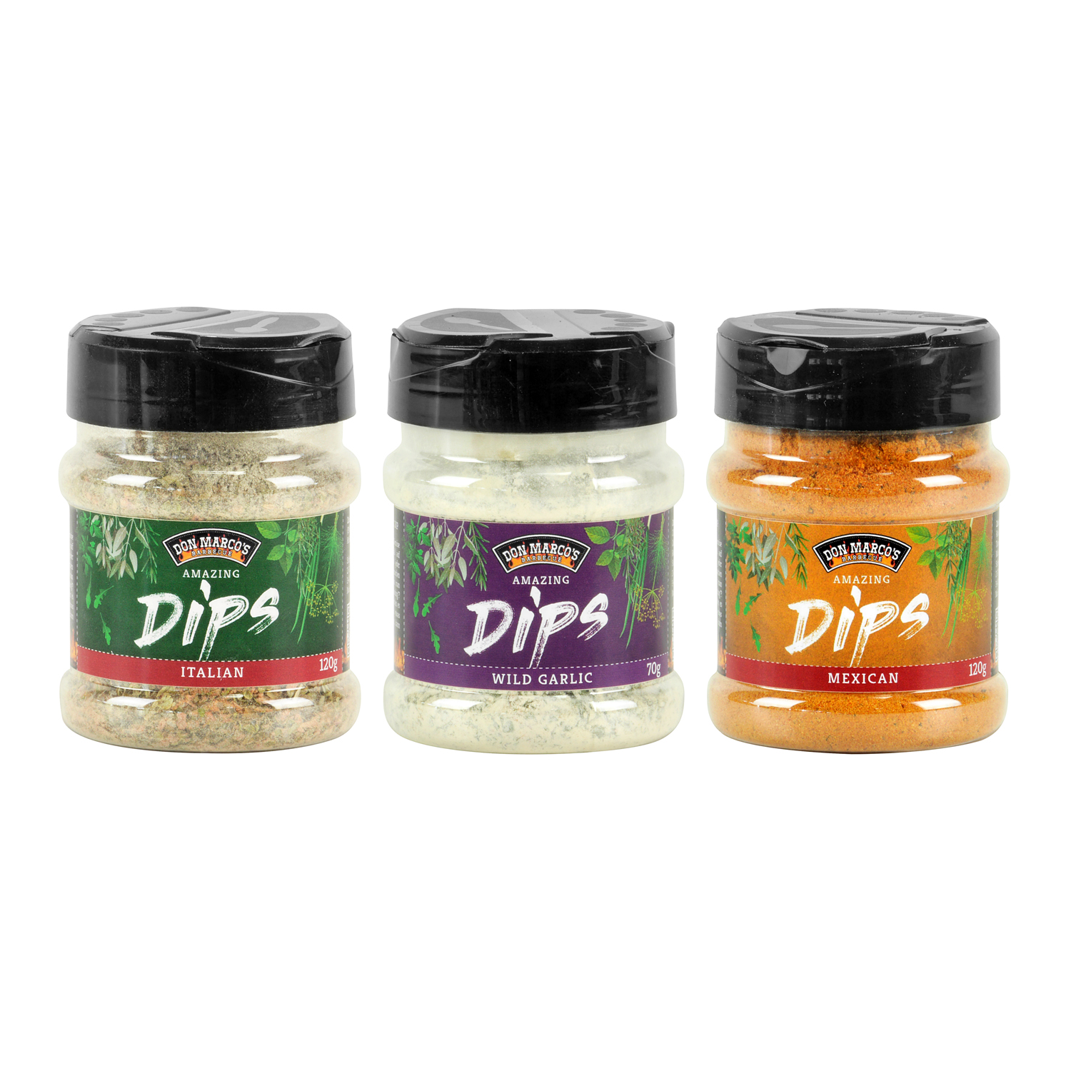 Don Marco's Dip 3er-Set: Italian, Wild Garlic & Argentina