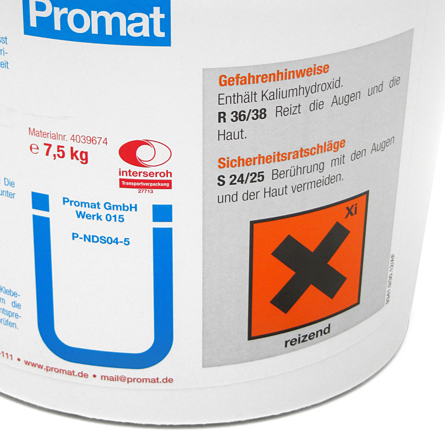 Promat Promasil Kleber K84 45kg B-Ware