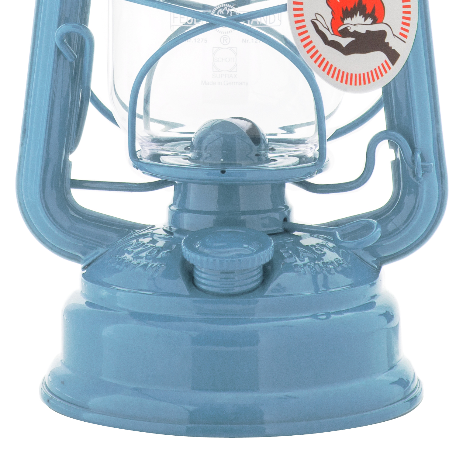 Feuerhand Sturmlaterne Baby Special 276 Pastellblau