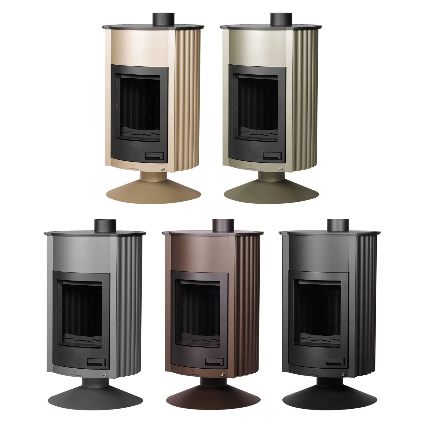 Warmluftofen Masterflamme Grande II Black