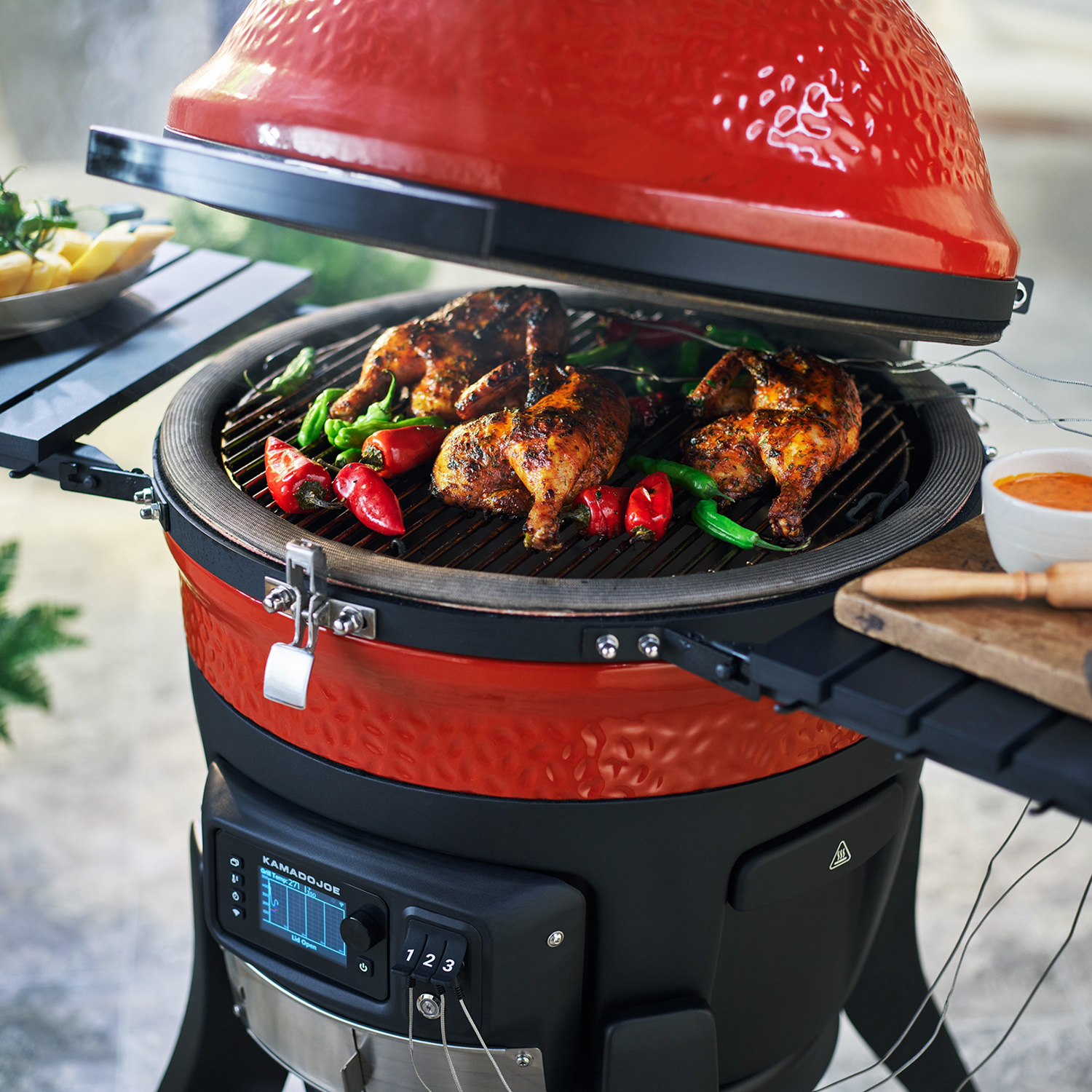 Kamado Joe Konnected Joe Digitaler Keramikgrill