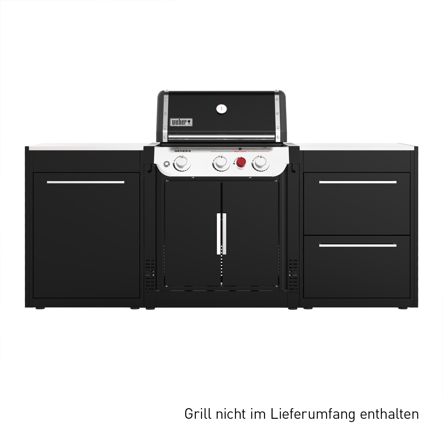 Weber BBQ Kitchen Set 1 für Genesis 3-Brenner ohne Seitenkocher